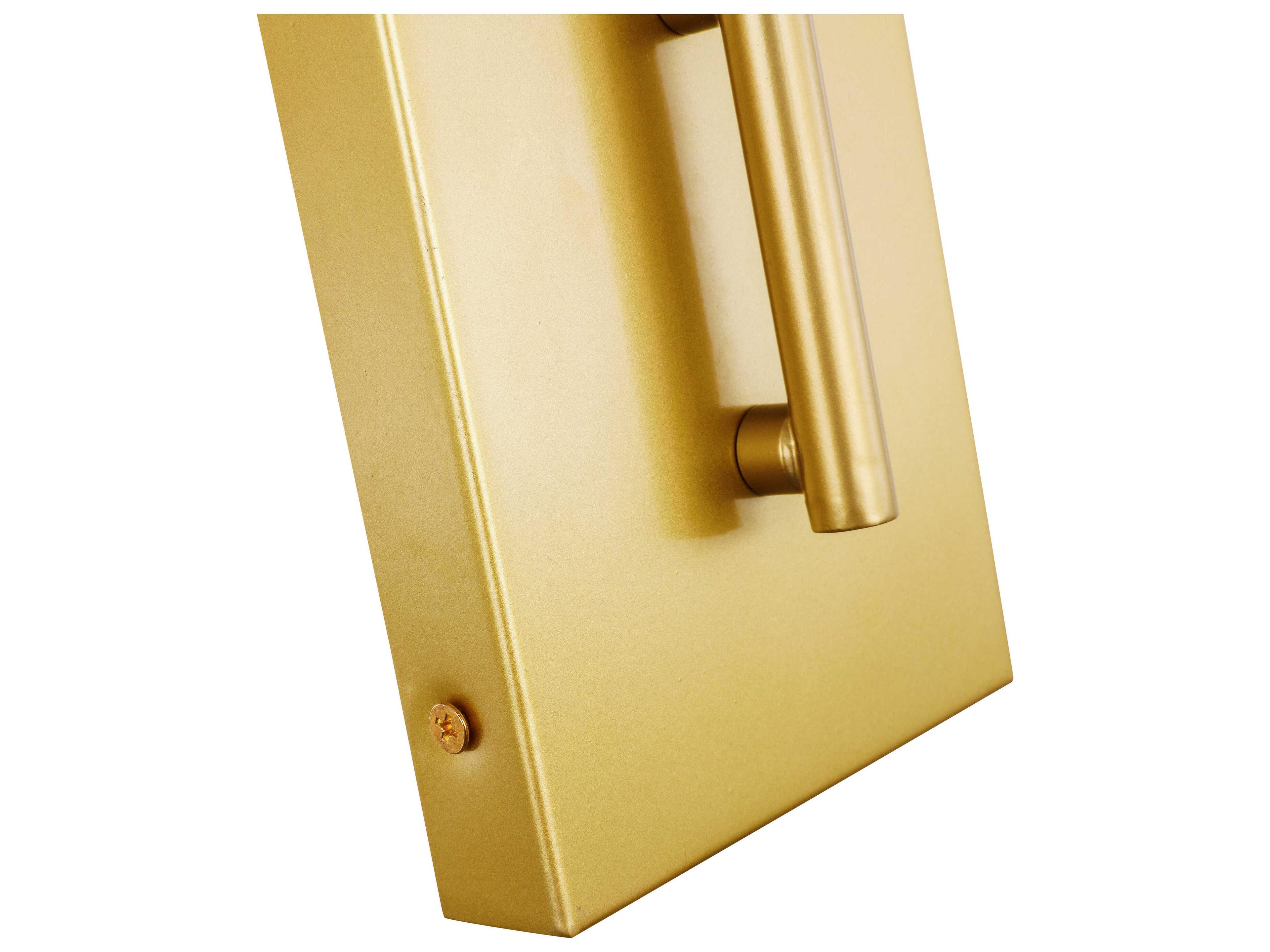 Elegant Lighting Kace 1-Light Brass Glass LED Wall Sconce