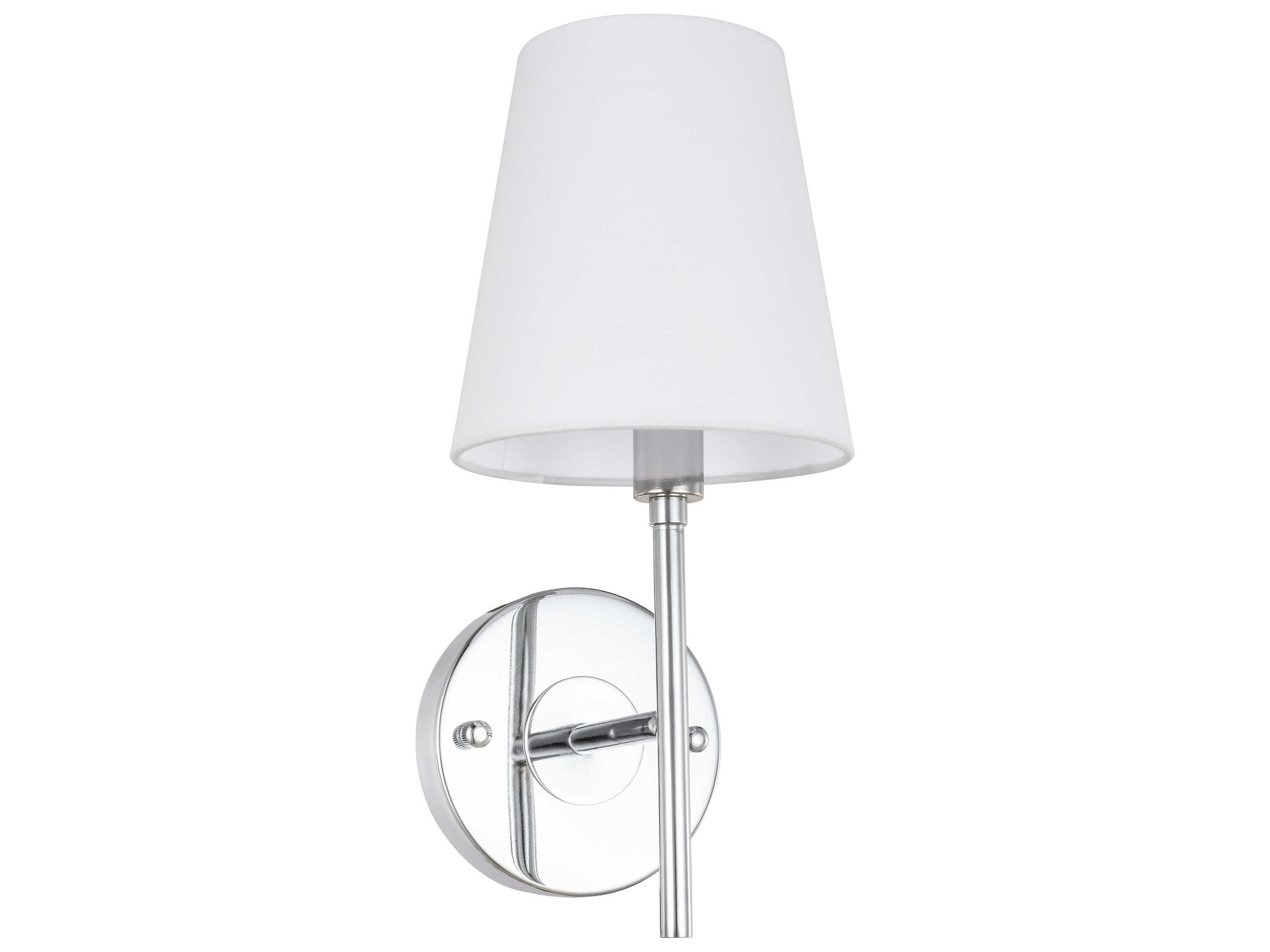 Elegant Lighting Cason 1-Light Chrome LED Wall Sconce