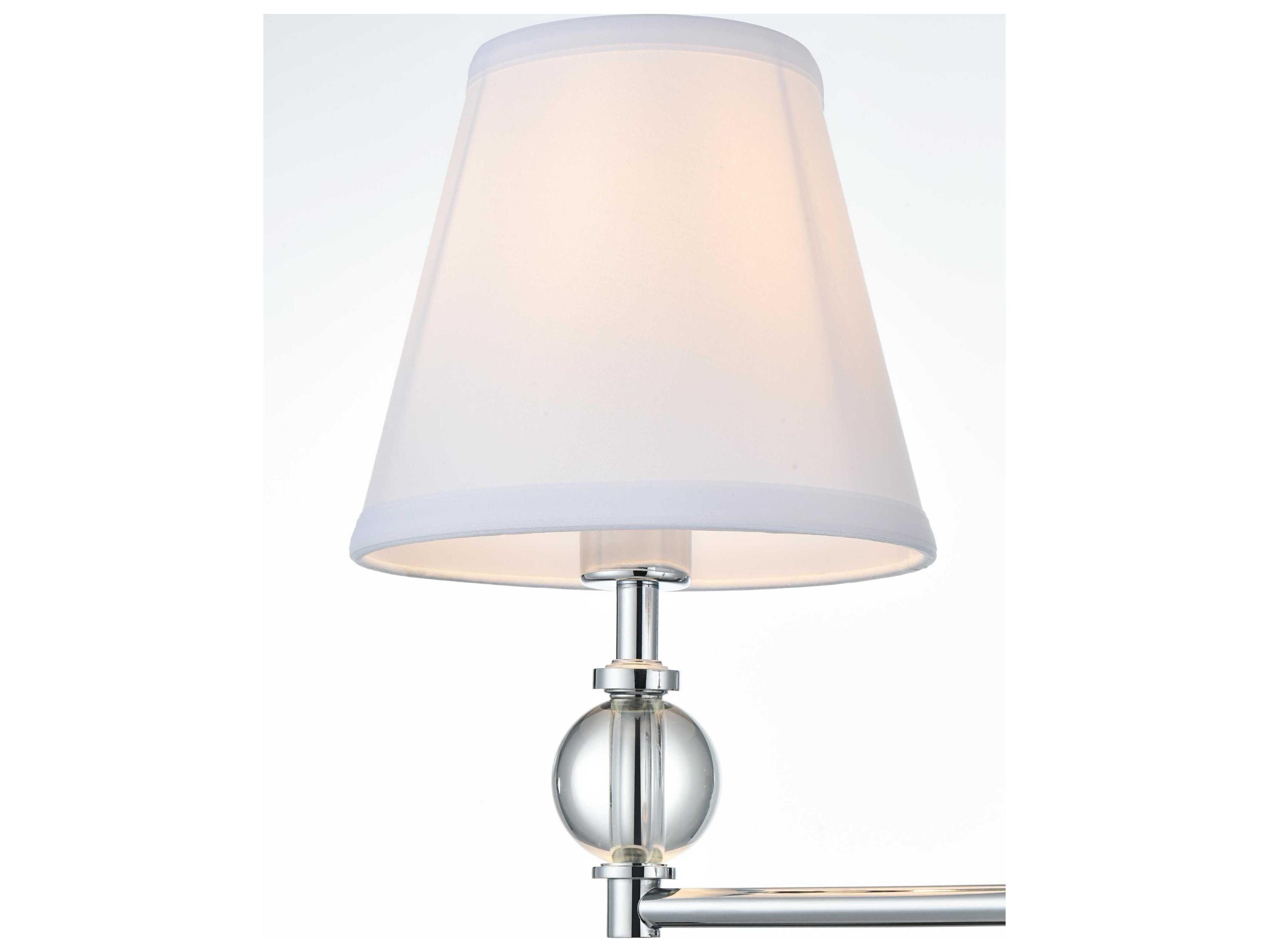 Elegant Lighting Bethany 3-Light Chrome Vanity Light