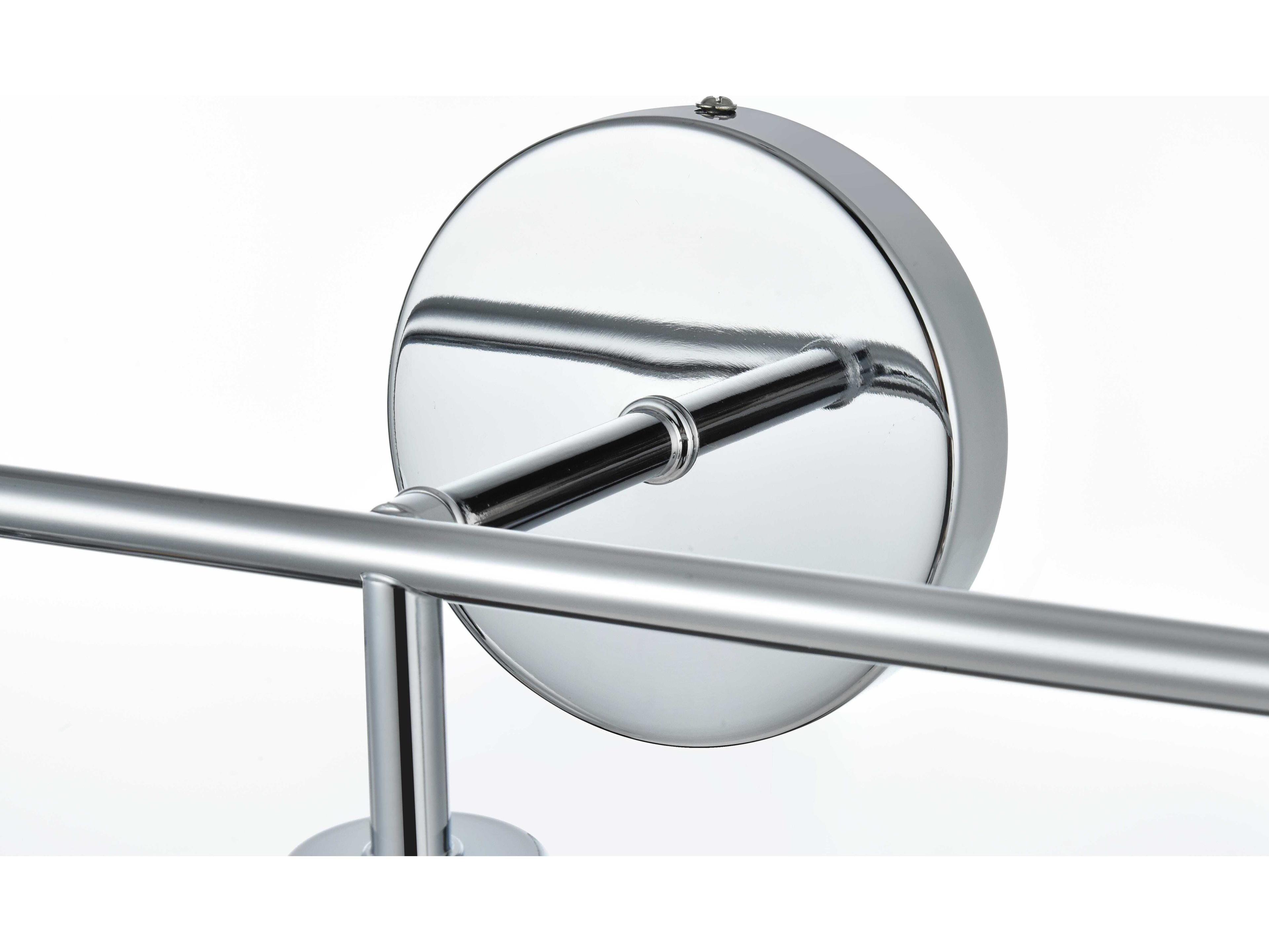 Elegant Lighting Hanson 3-Light Chrome Vanity Light