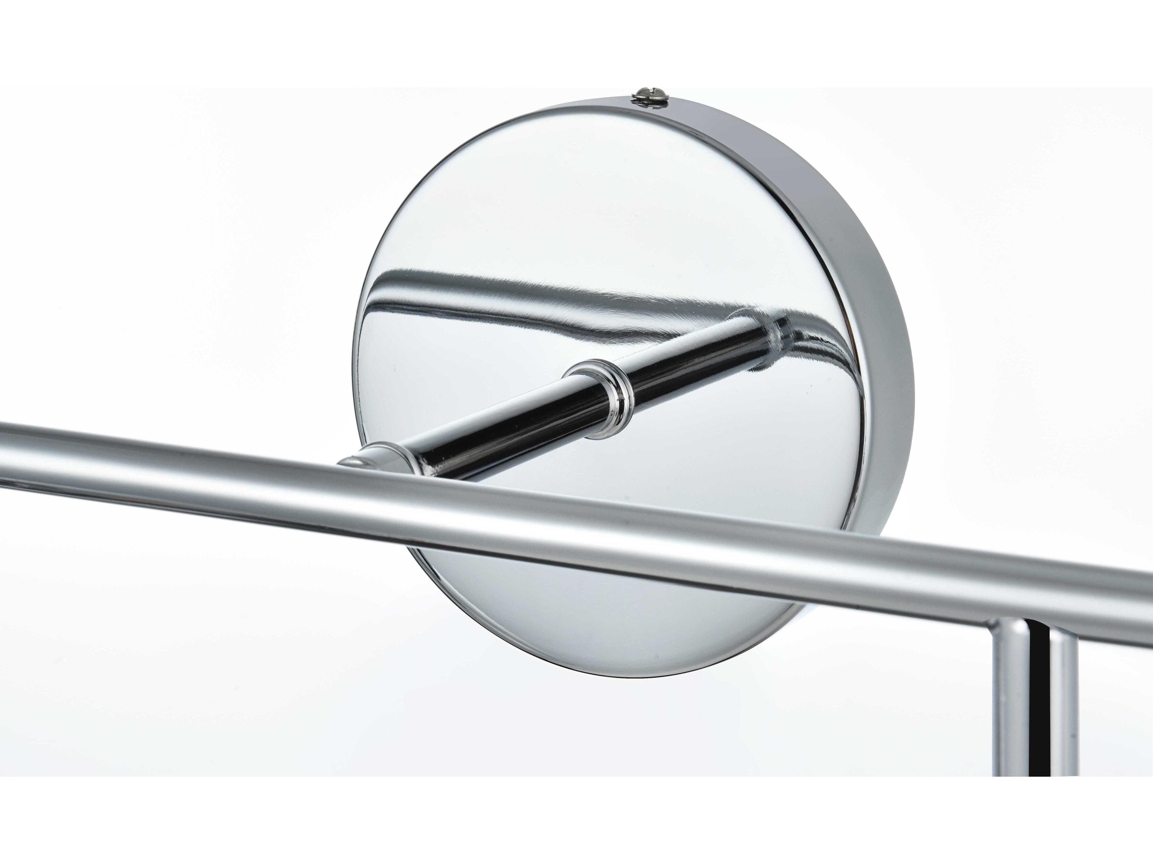 Elegant Lighting Hanson 4-Light Chrome Vanity Light