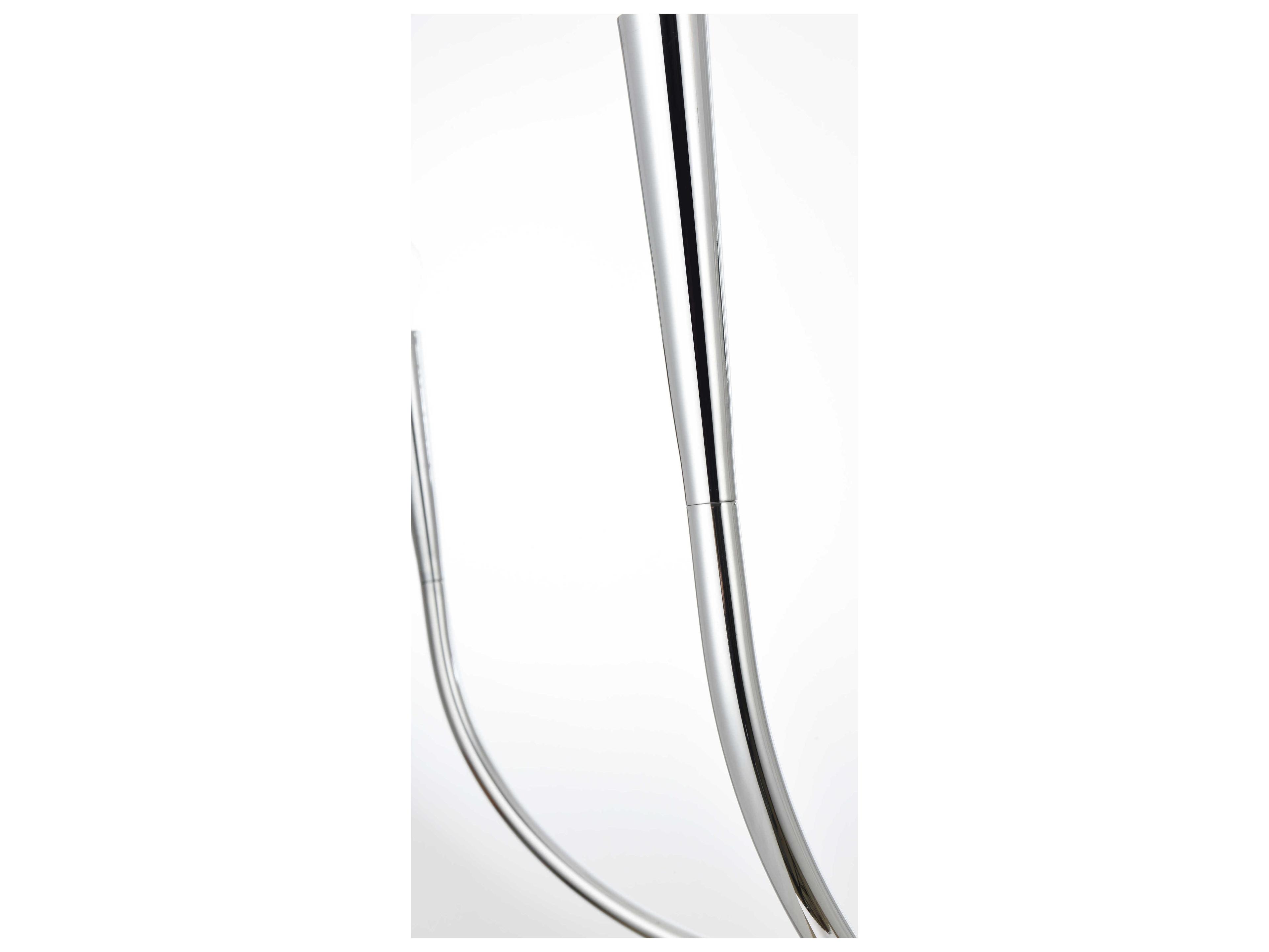 Elegant Lighting Layne 6-Light Chrome Chandelier