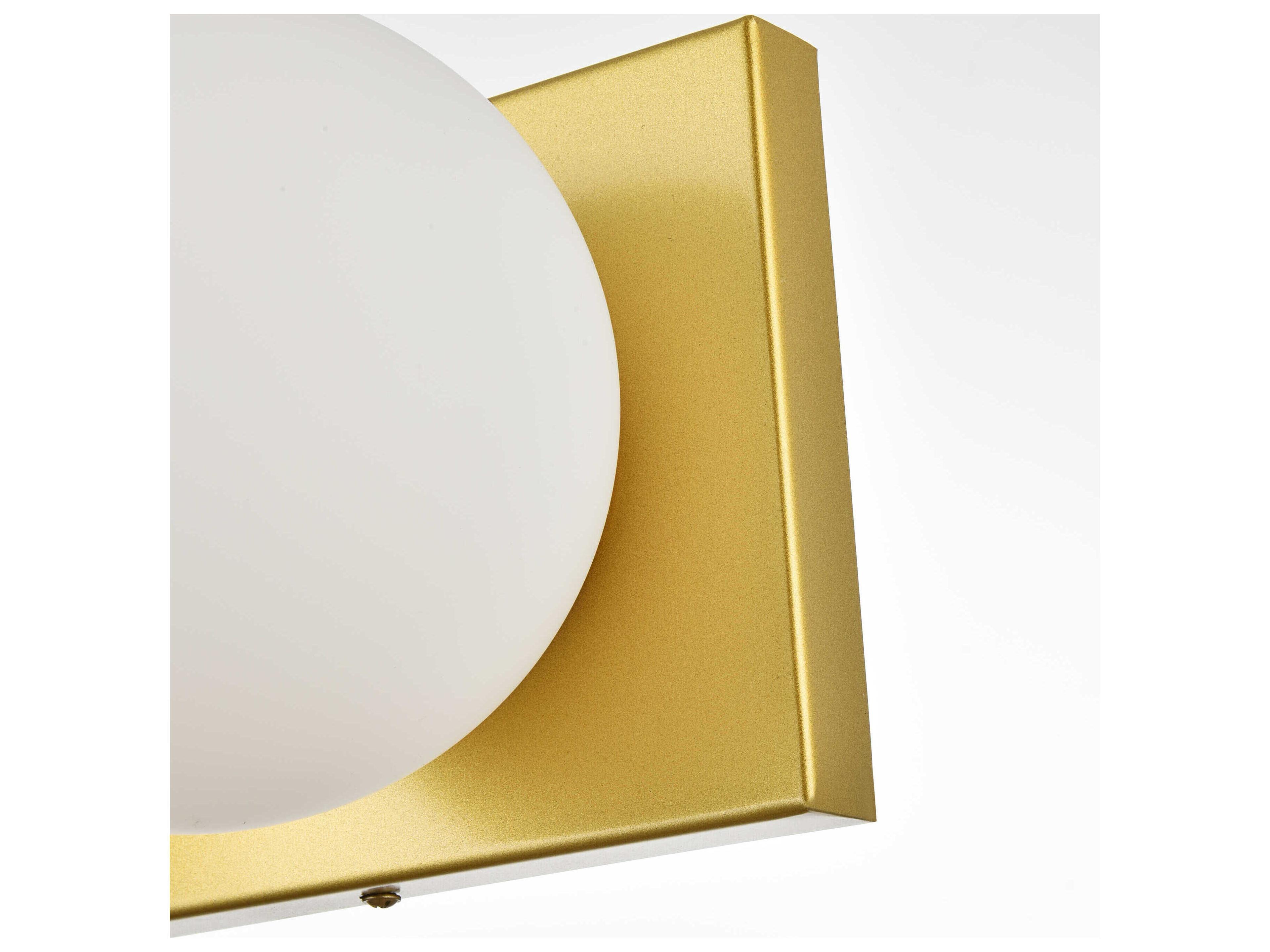 Elegant Lighting Jaylin 3-Light Brass Glass Vanity Light