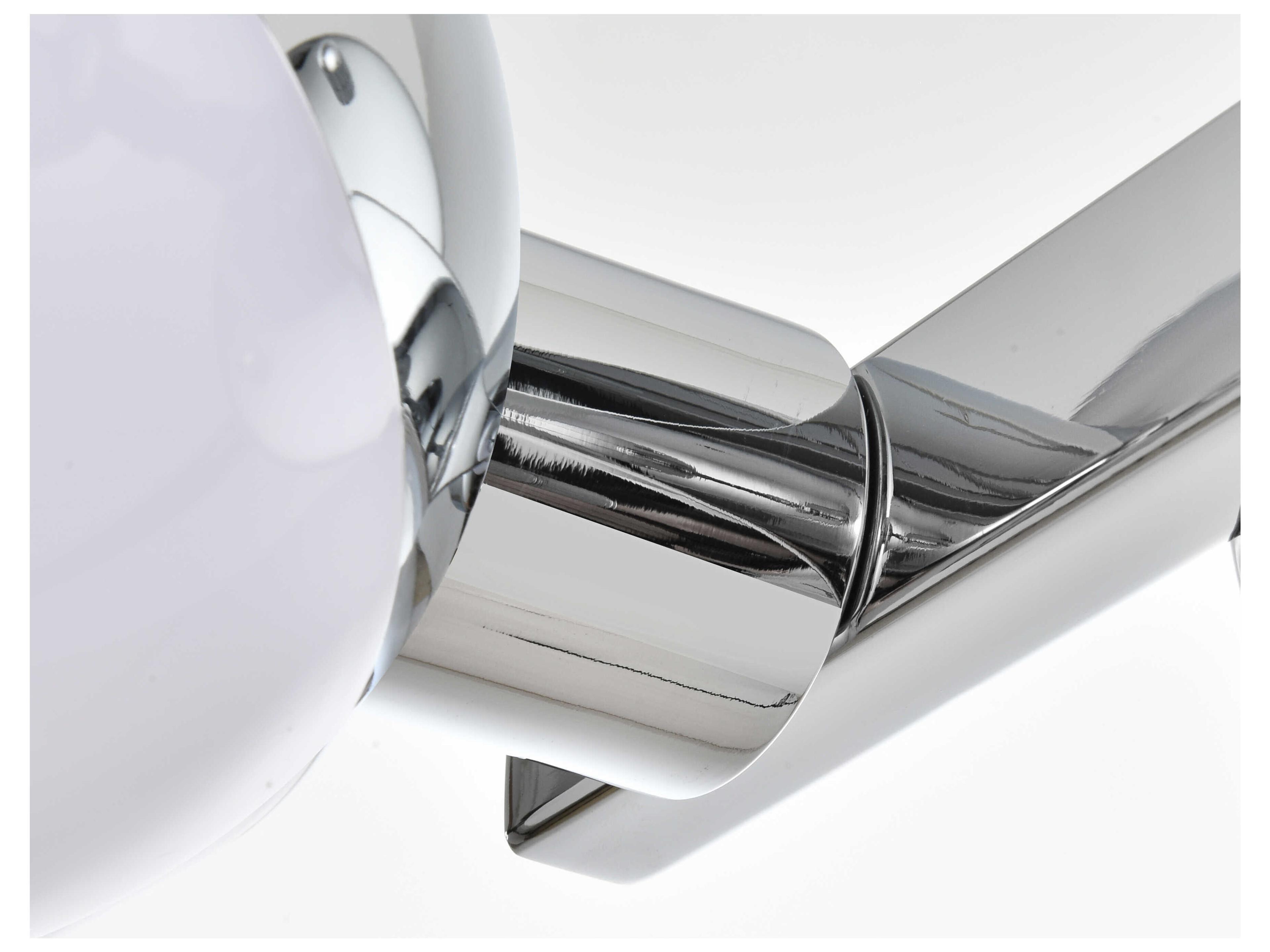 Elegant Lighting Majesty 3-Light Chrome Glass Vanity Light