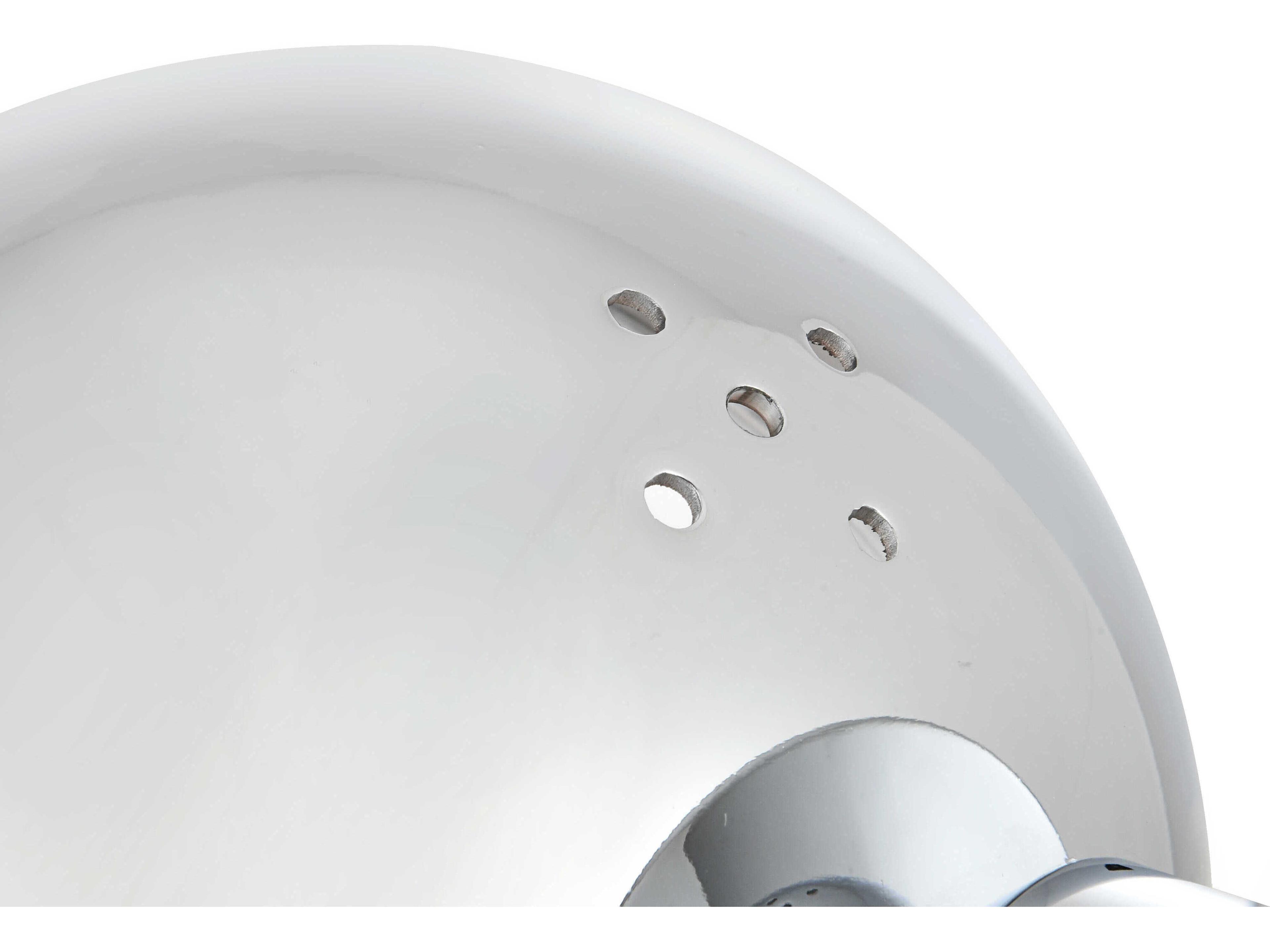 Elegant Lighting Majesty 4-Light Chrome Glass Vanity Light