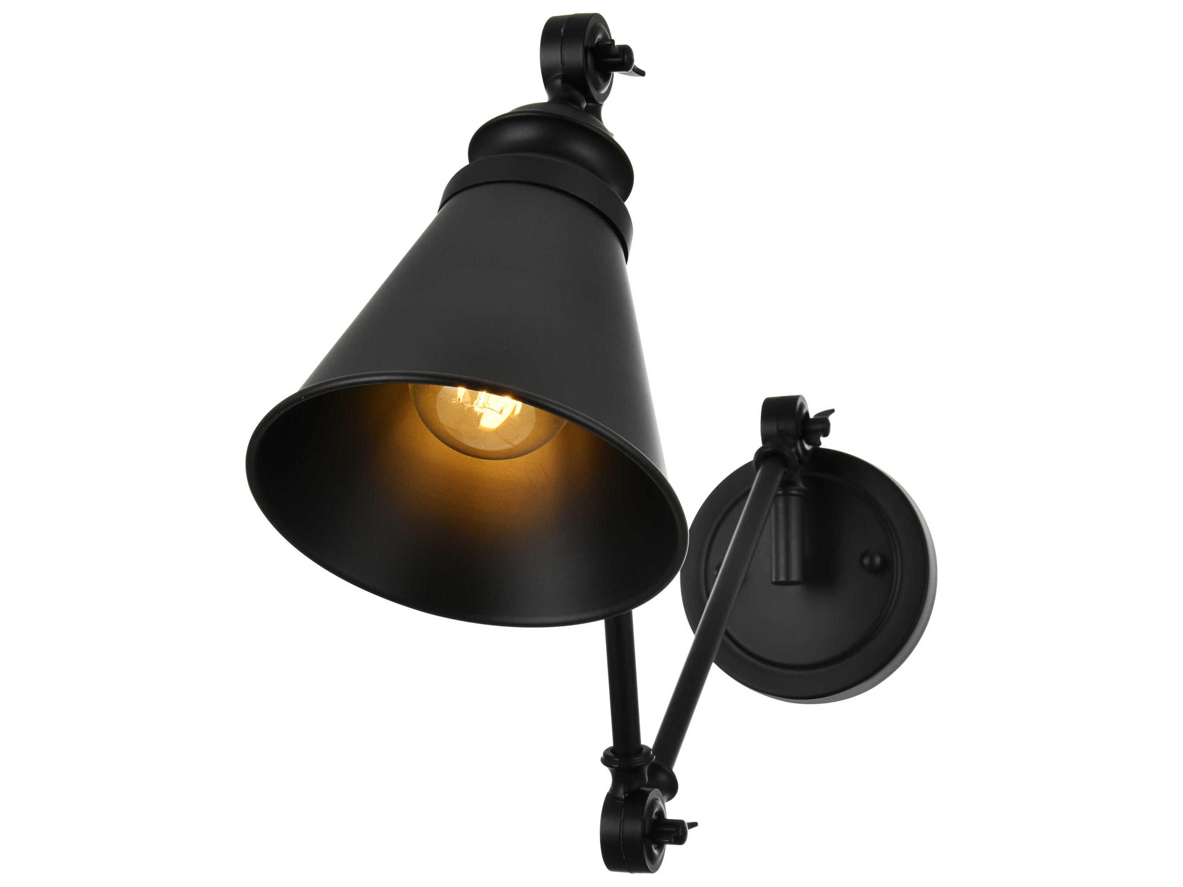 Elegant Lighting Ledger 1 - Light Swing Arm