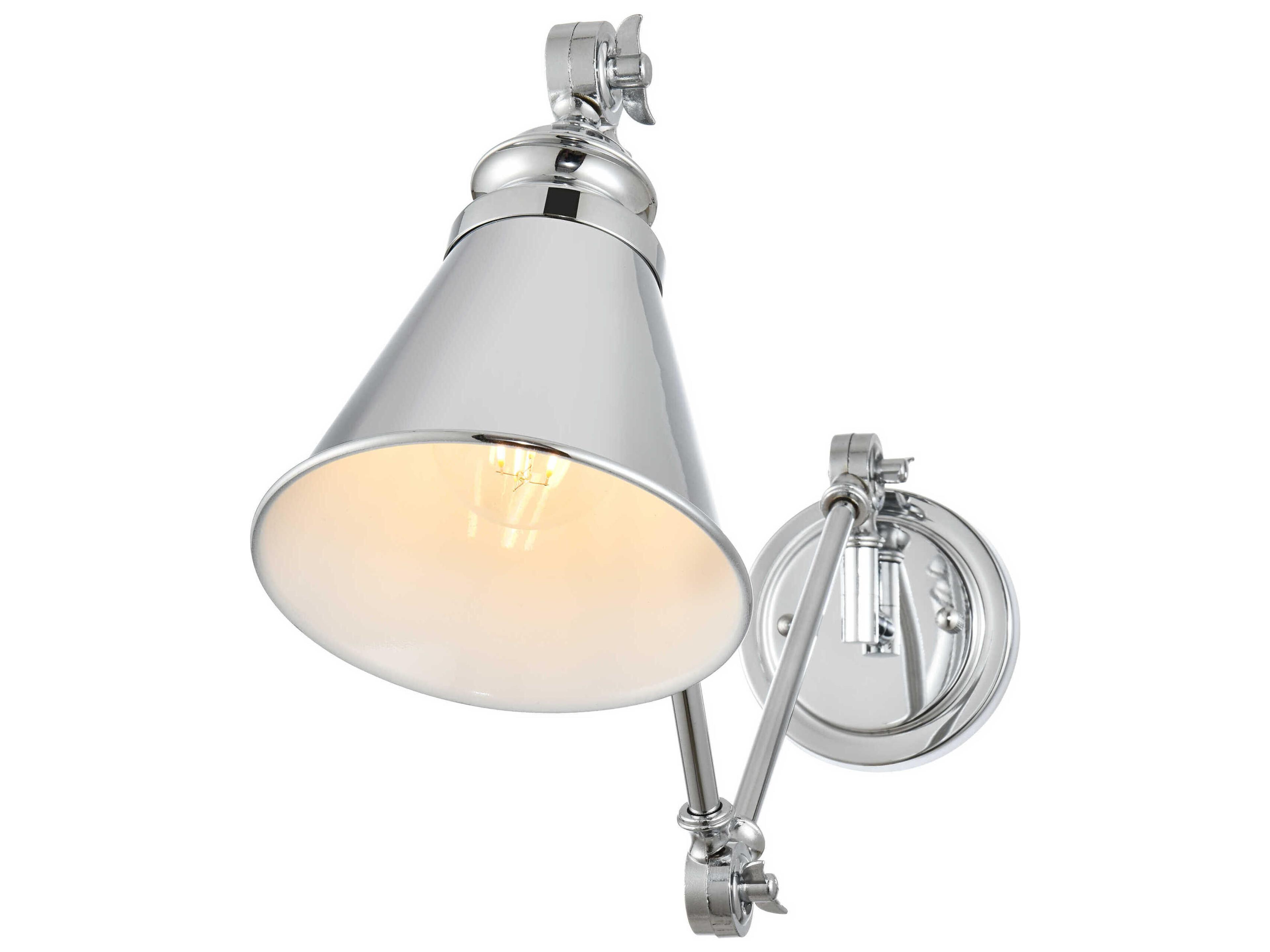 Elegant Lighting Ledger 1 - Light Swing Arm