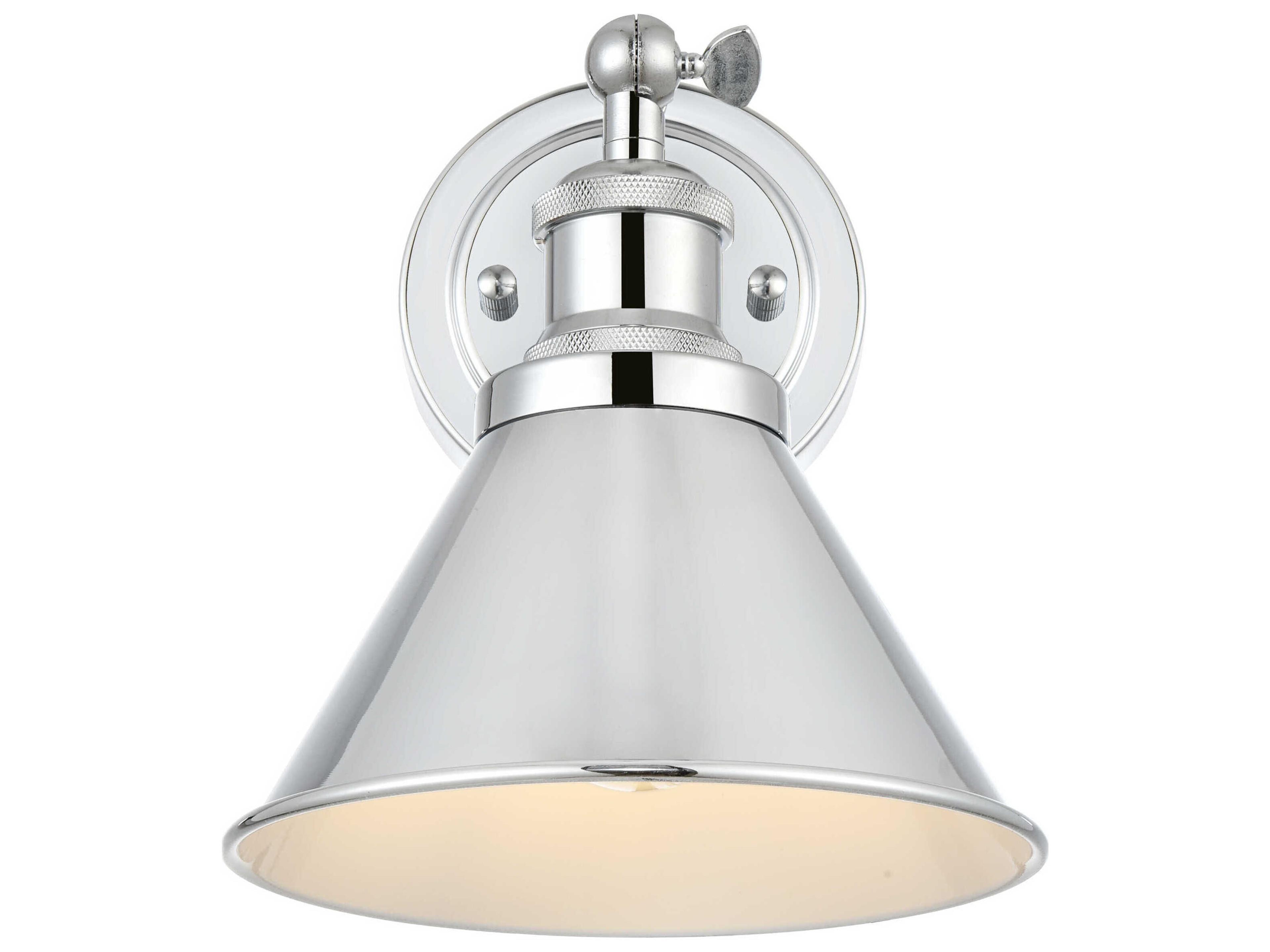 Elegant Lighting Bentley 1-Light Chrome Wall Sconce