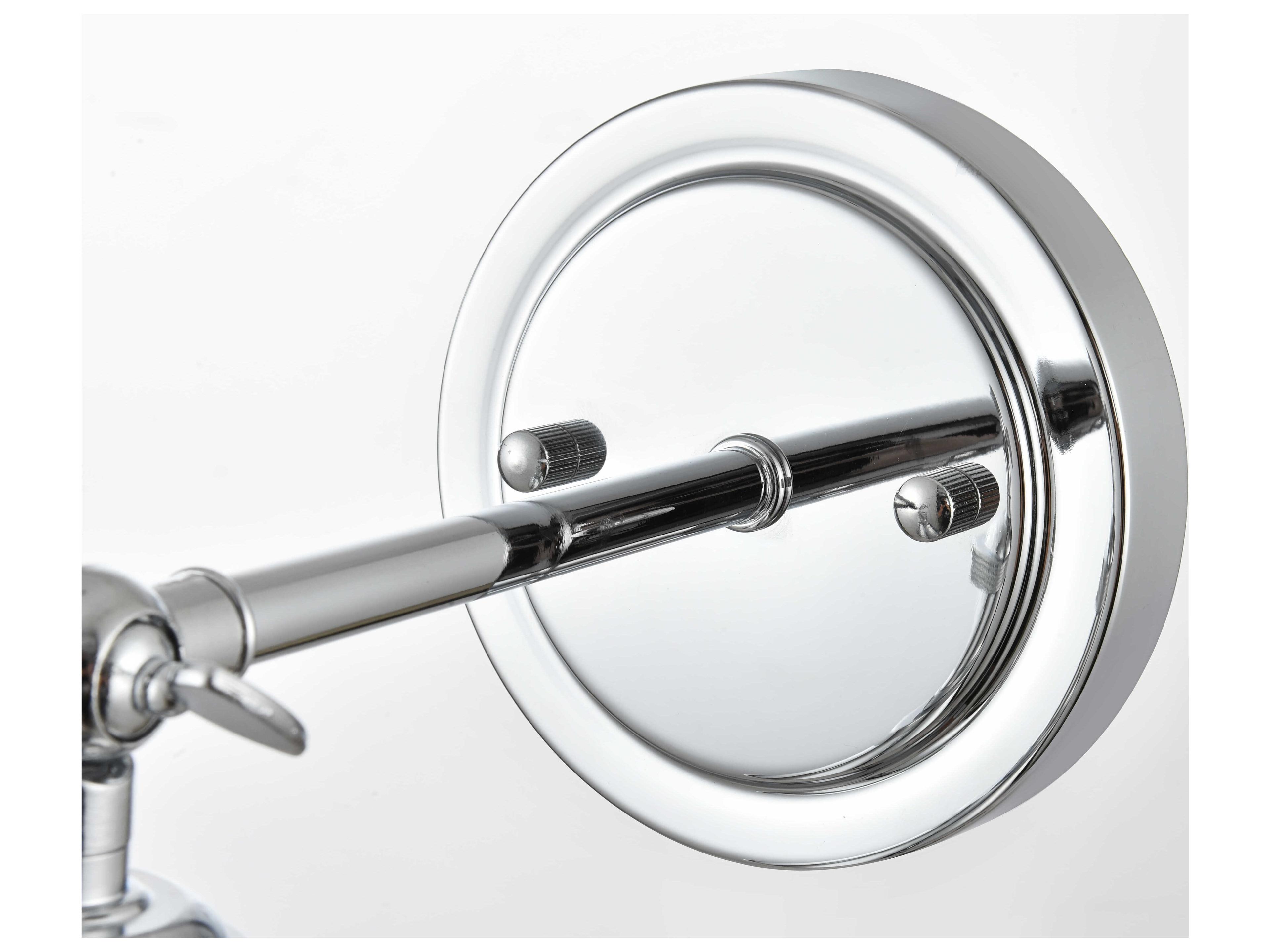 Elegant Lighting Bentley 1-Light Chrome Wall Sconce