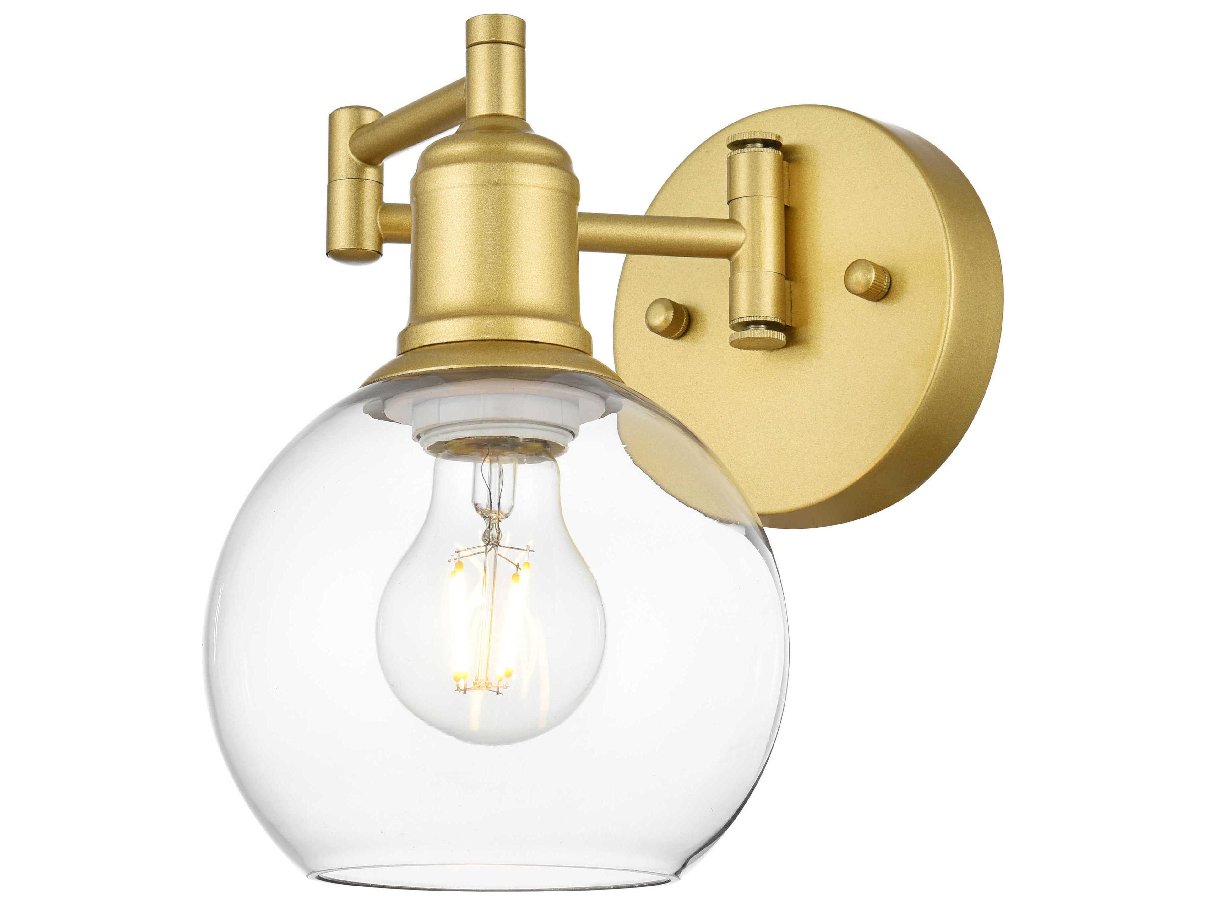 Elegant Lighting Davian 1 - Light Swing Arm