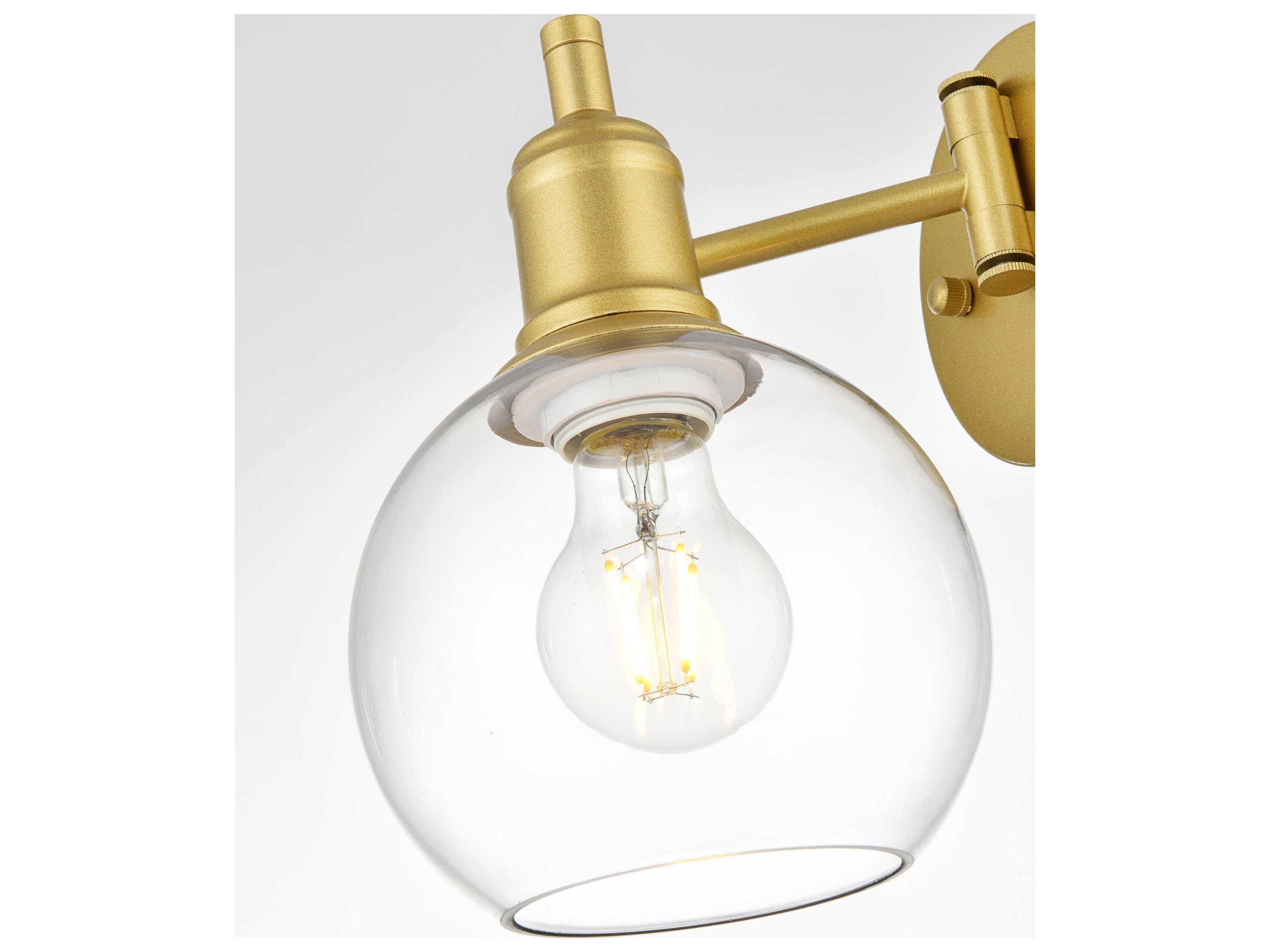 Elegant Lighting Davian 1 - Light Swing Arm