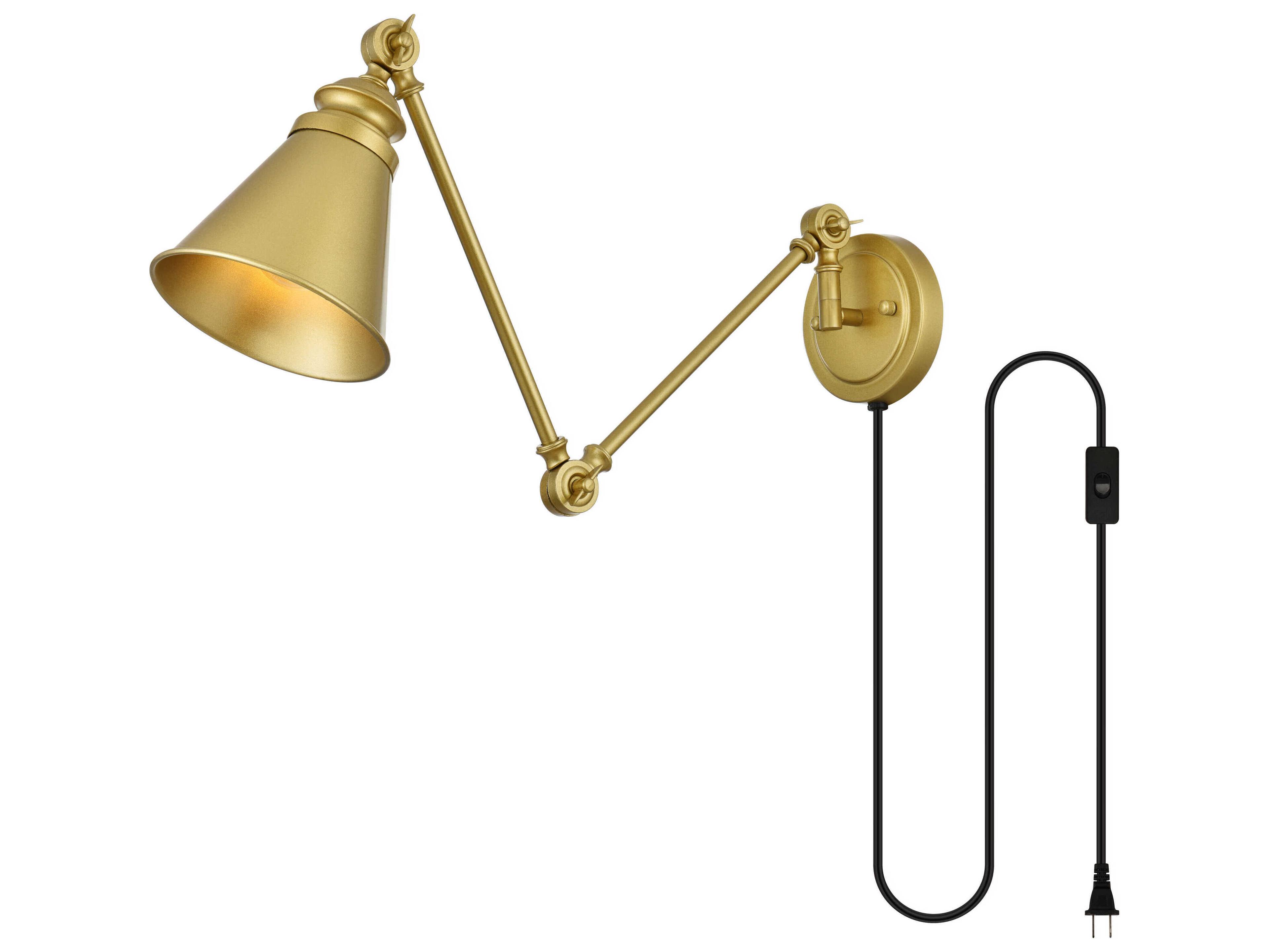 Elegant Lighting Van 1 - Light Swing Arm