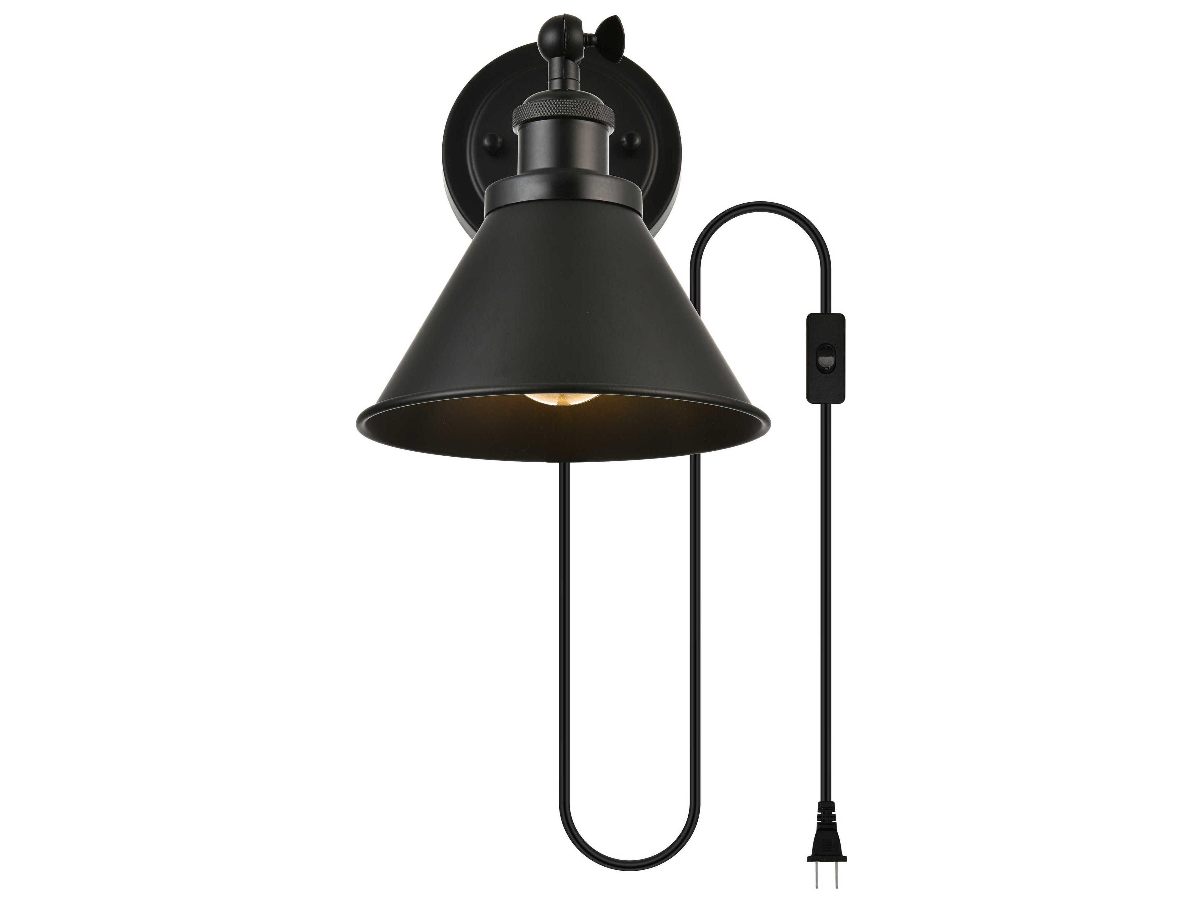 Elegant Lighting Blaise 1 - Light Swing Arm