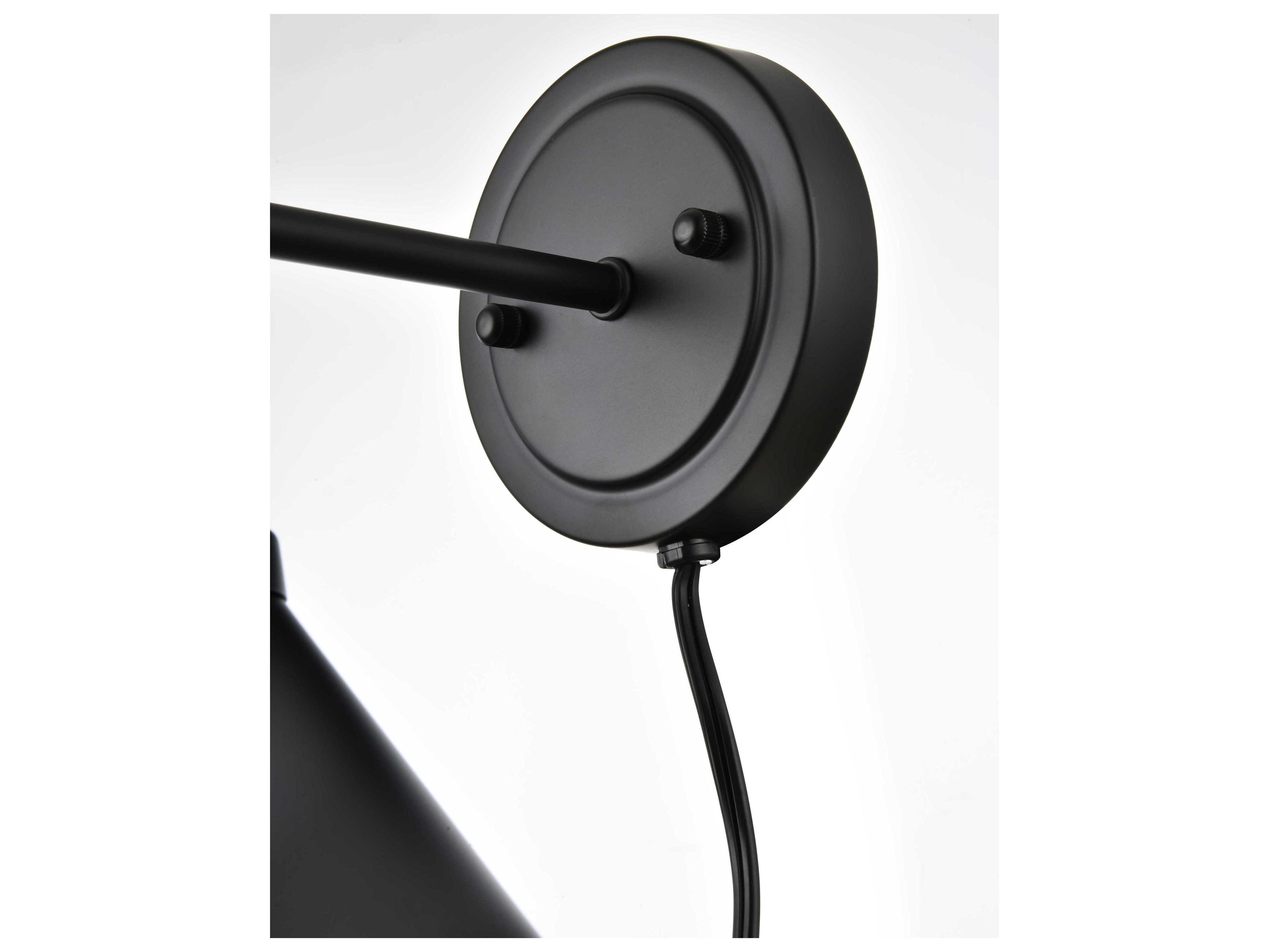 Elegant Lighting Blaise 1 - Light Swing Arm