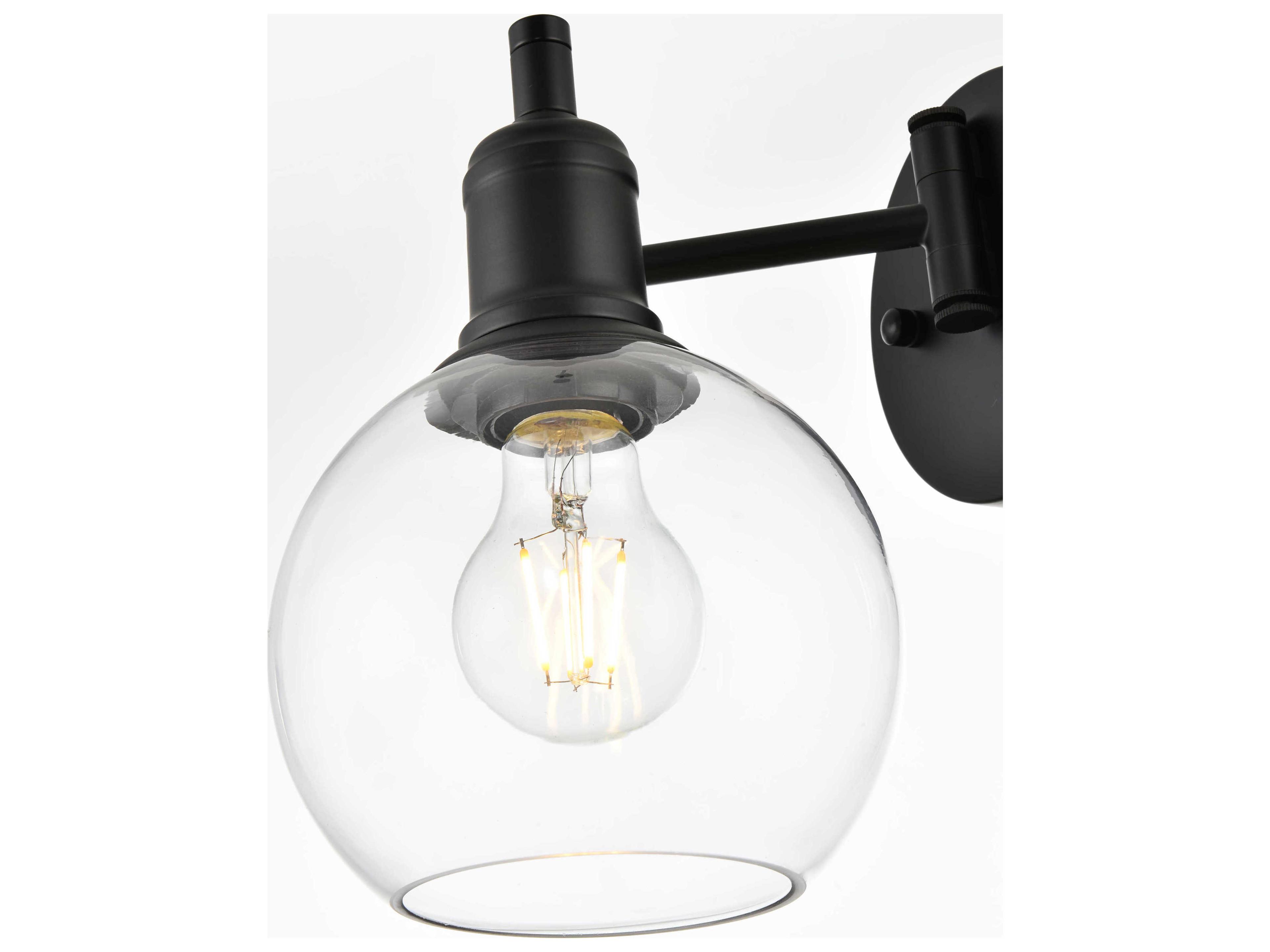 Elegant Lighting Caspian 1 - Light Swing Arm