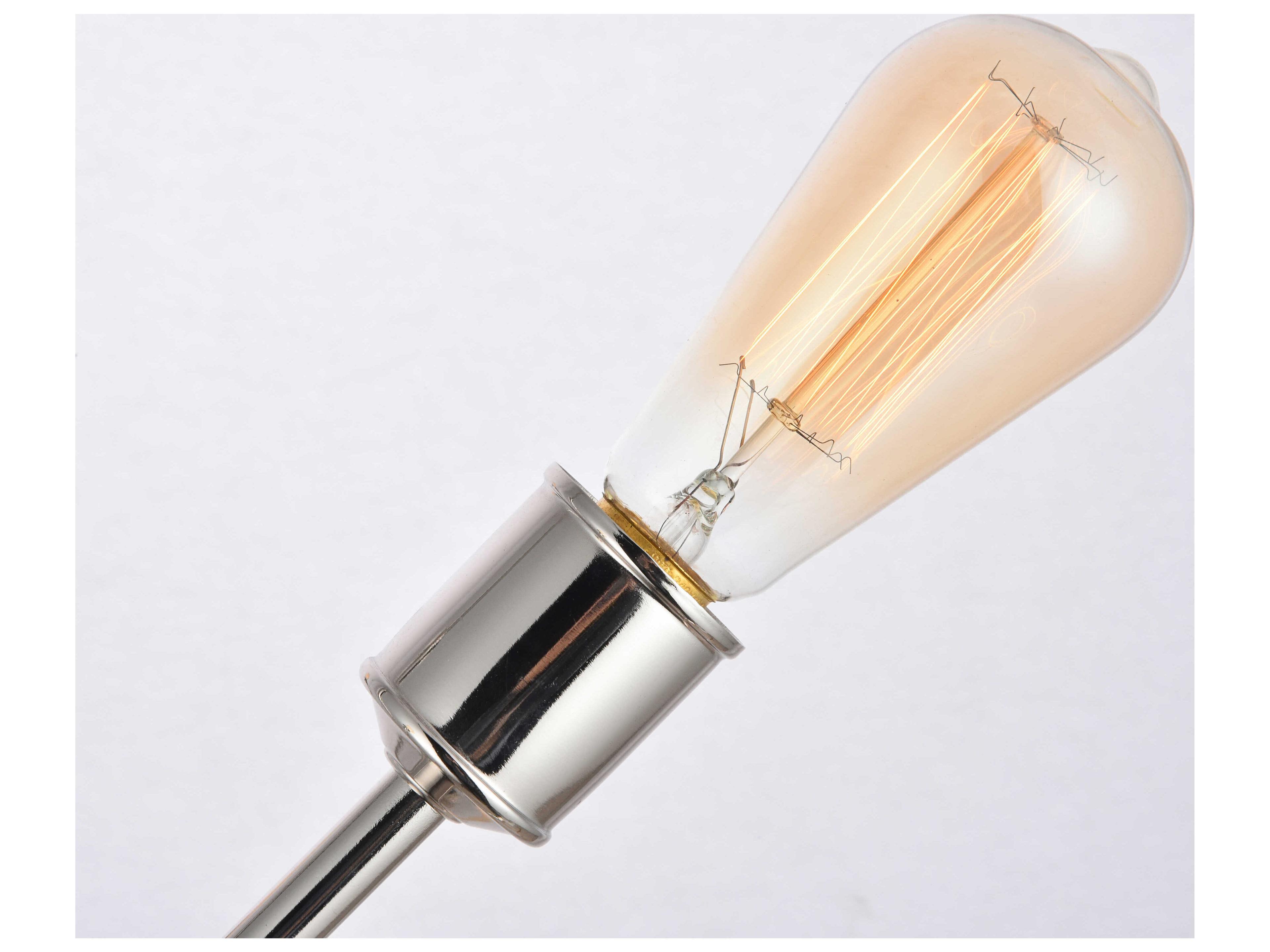 Elegant Lighting Axel 6-Light Polished Nickel Sputnik Pendant