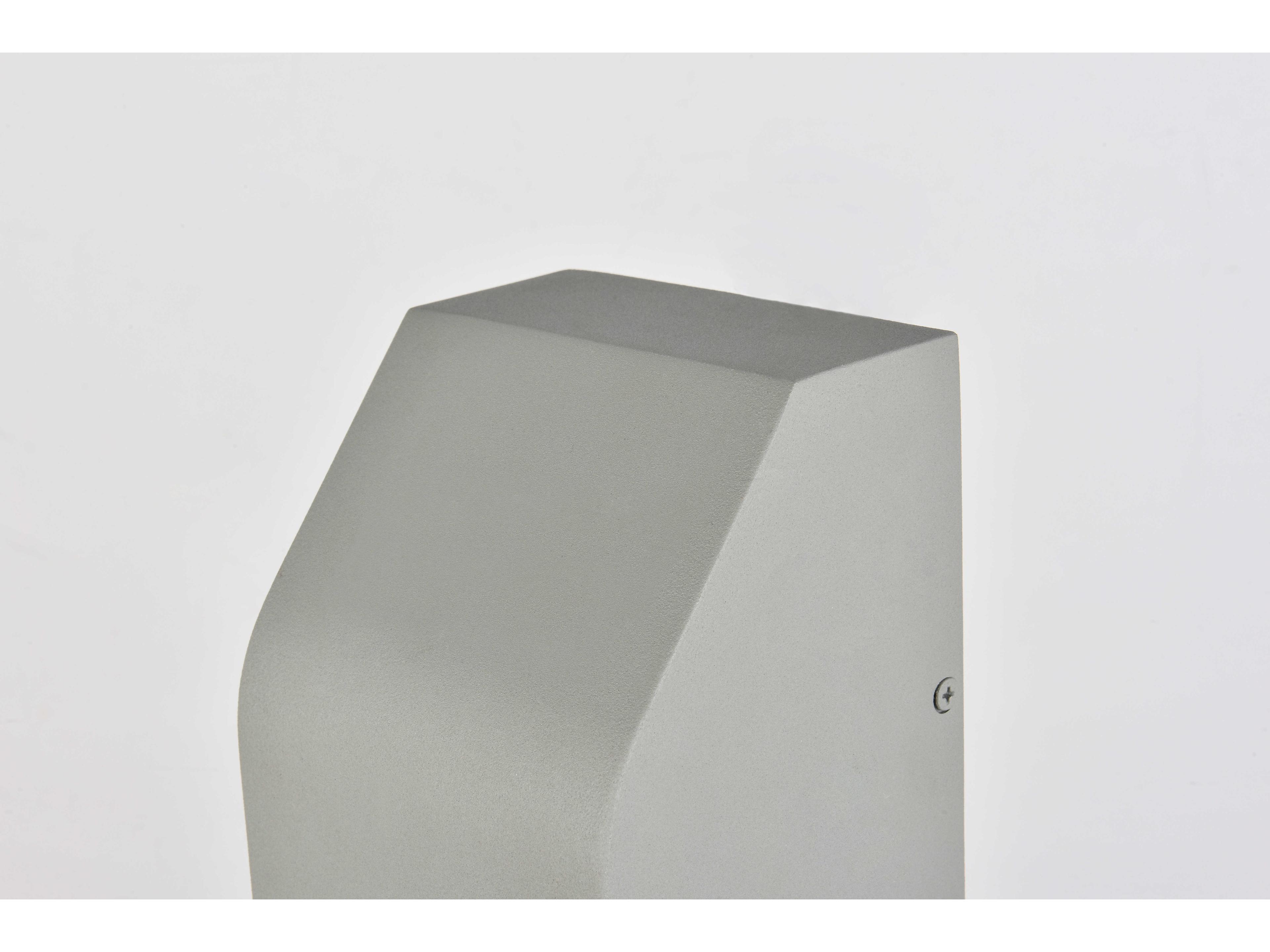 Elegant Lighting Raine Glass LED Outdoor Wall Light