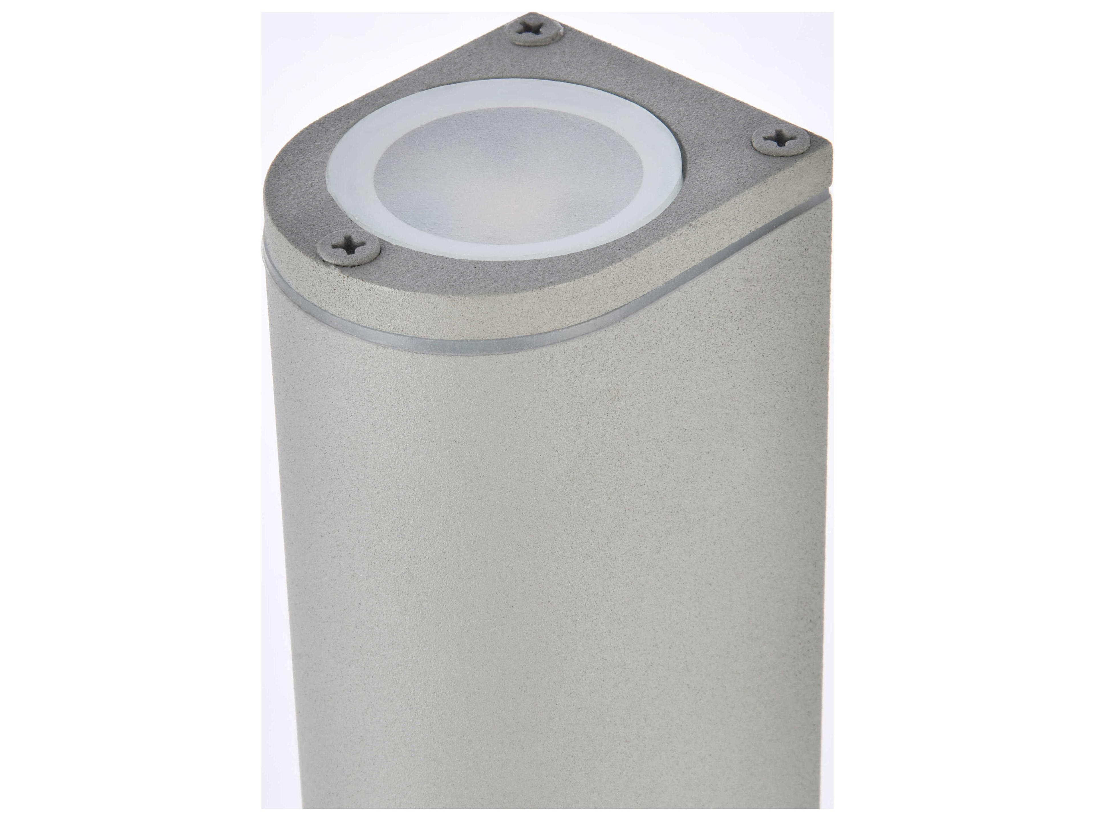 Elegant Lighting Raine Glass LED Outdoor Wall Light