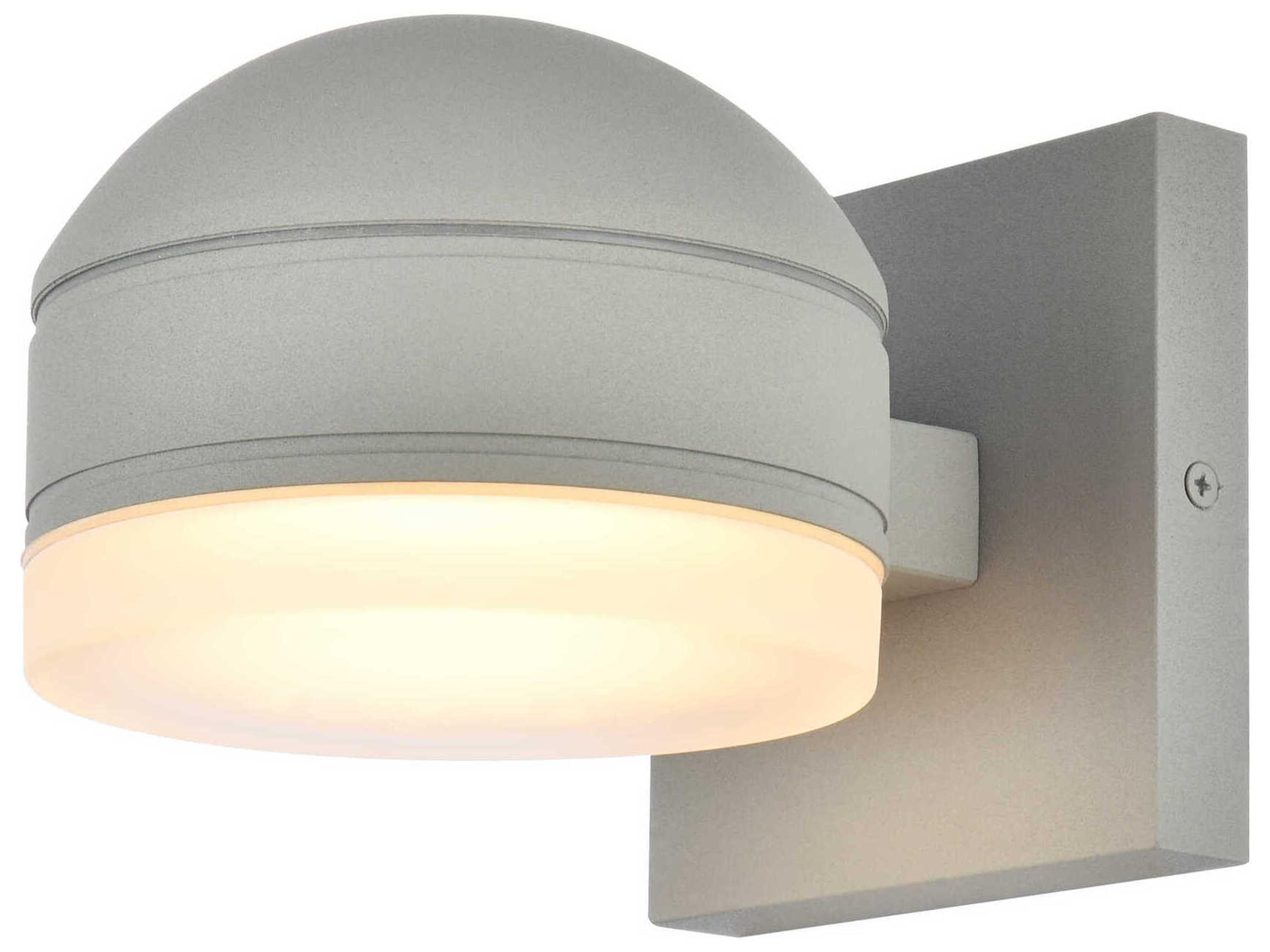 Elegant Lighting Raine Glass LED Outdoor Wall Light