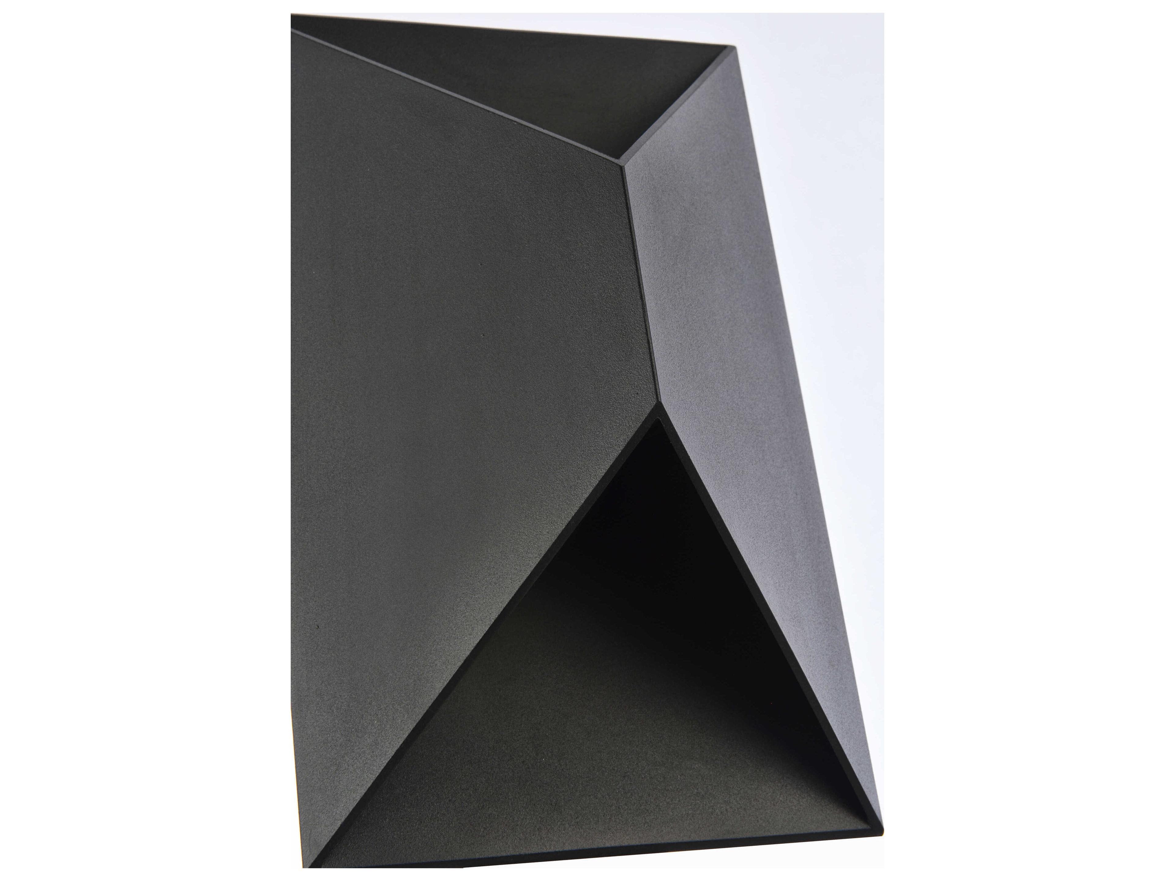 Elegant Lighting Raine Glass LED Outdoor Wall Light