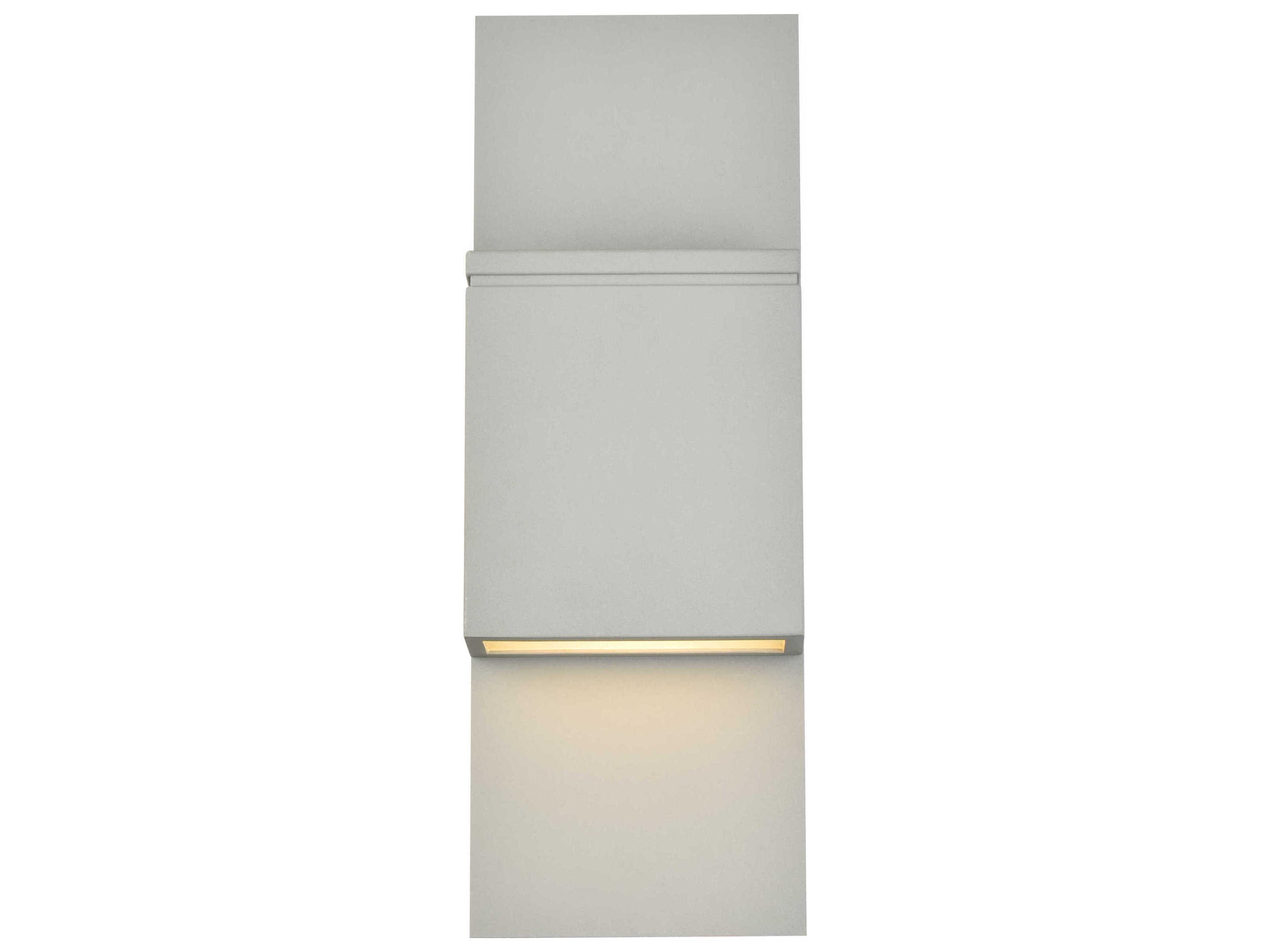 Raine Glass LED Outdoor Wall Light