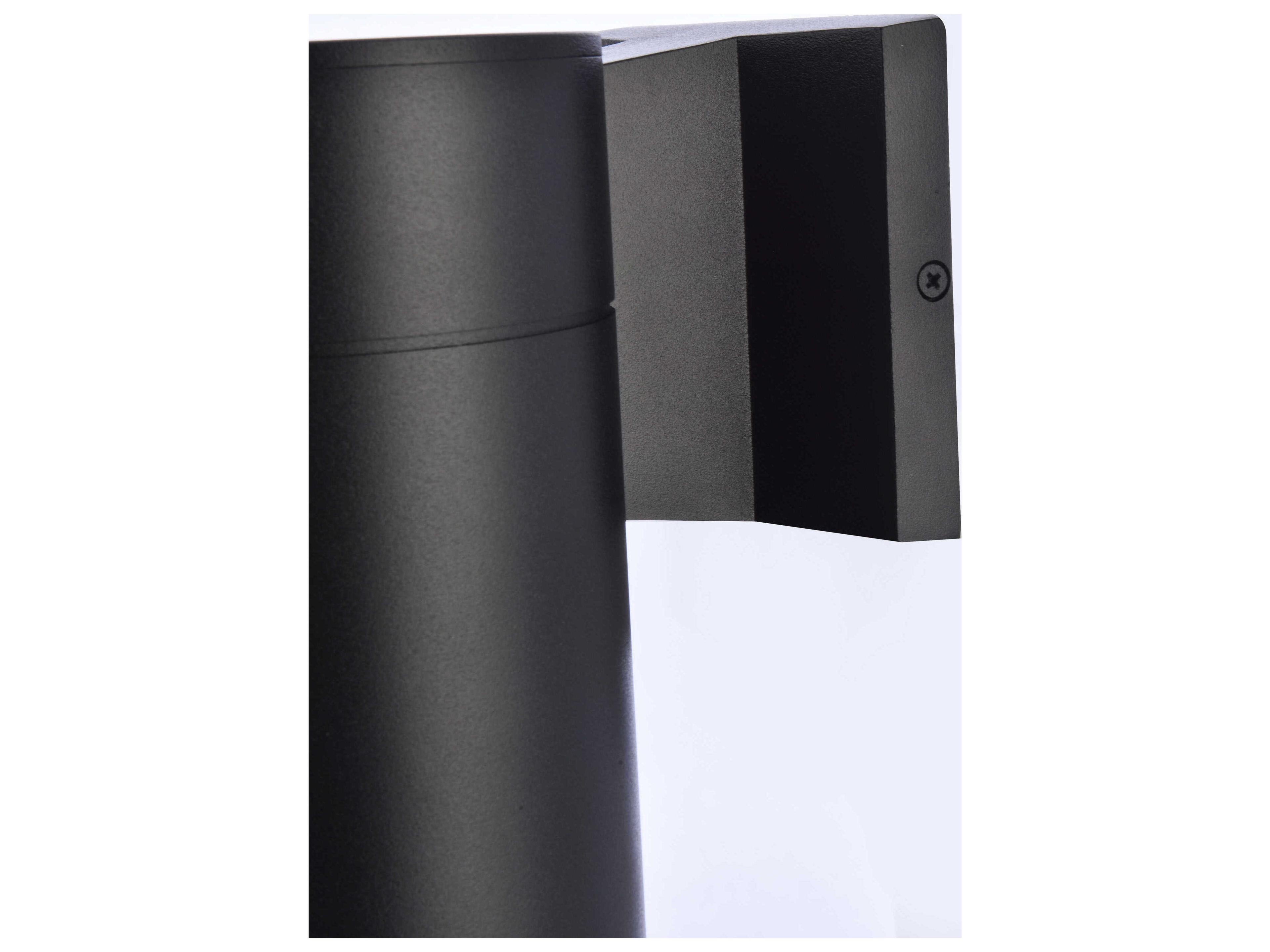 Elegant Lighting Raine Glass LED Outdoor Wall Light