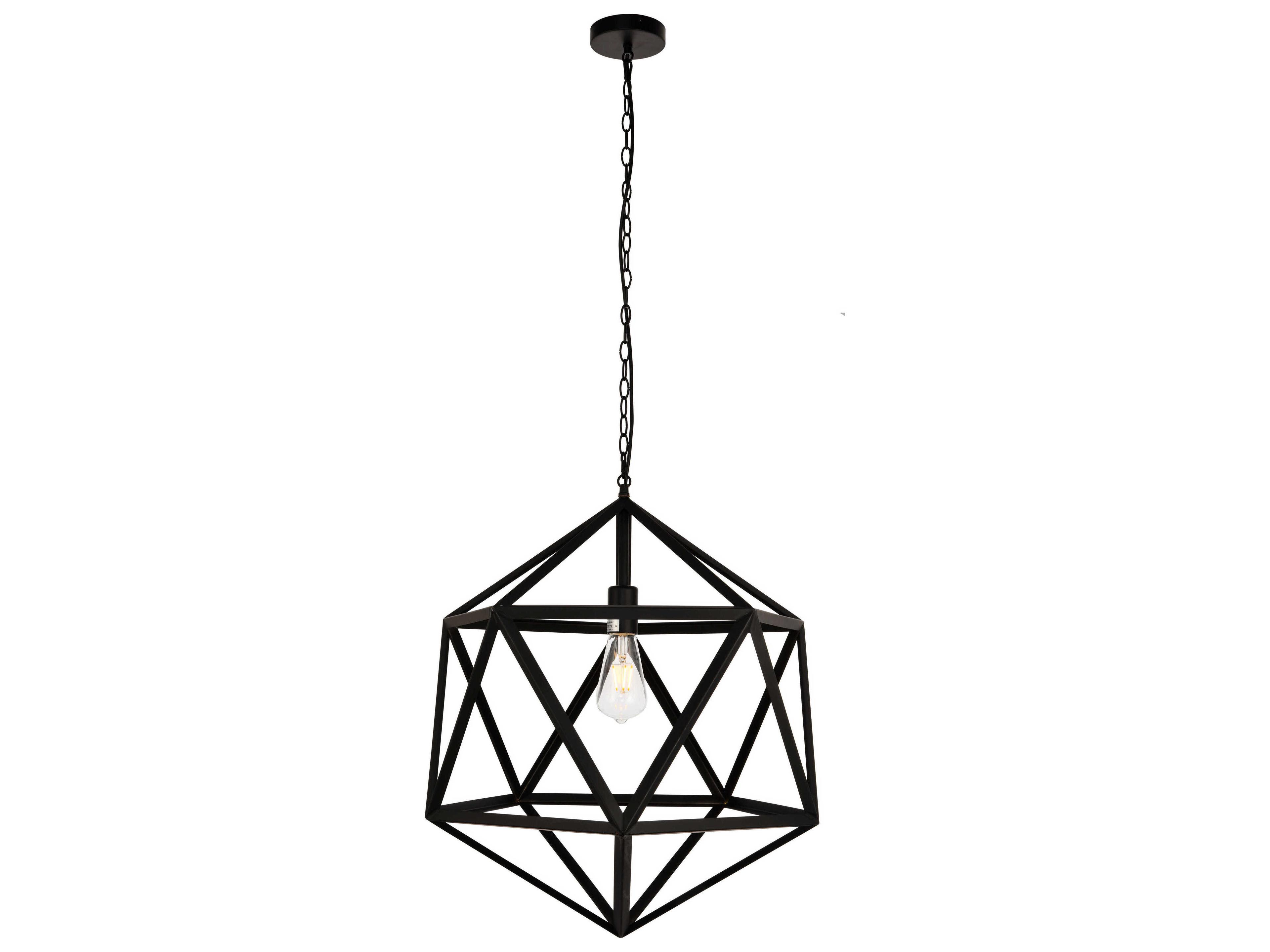 Redmond 1-Light Black Pendant