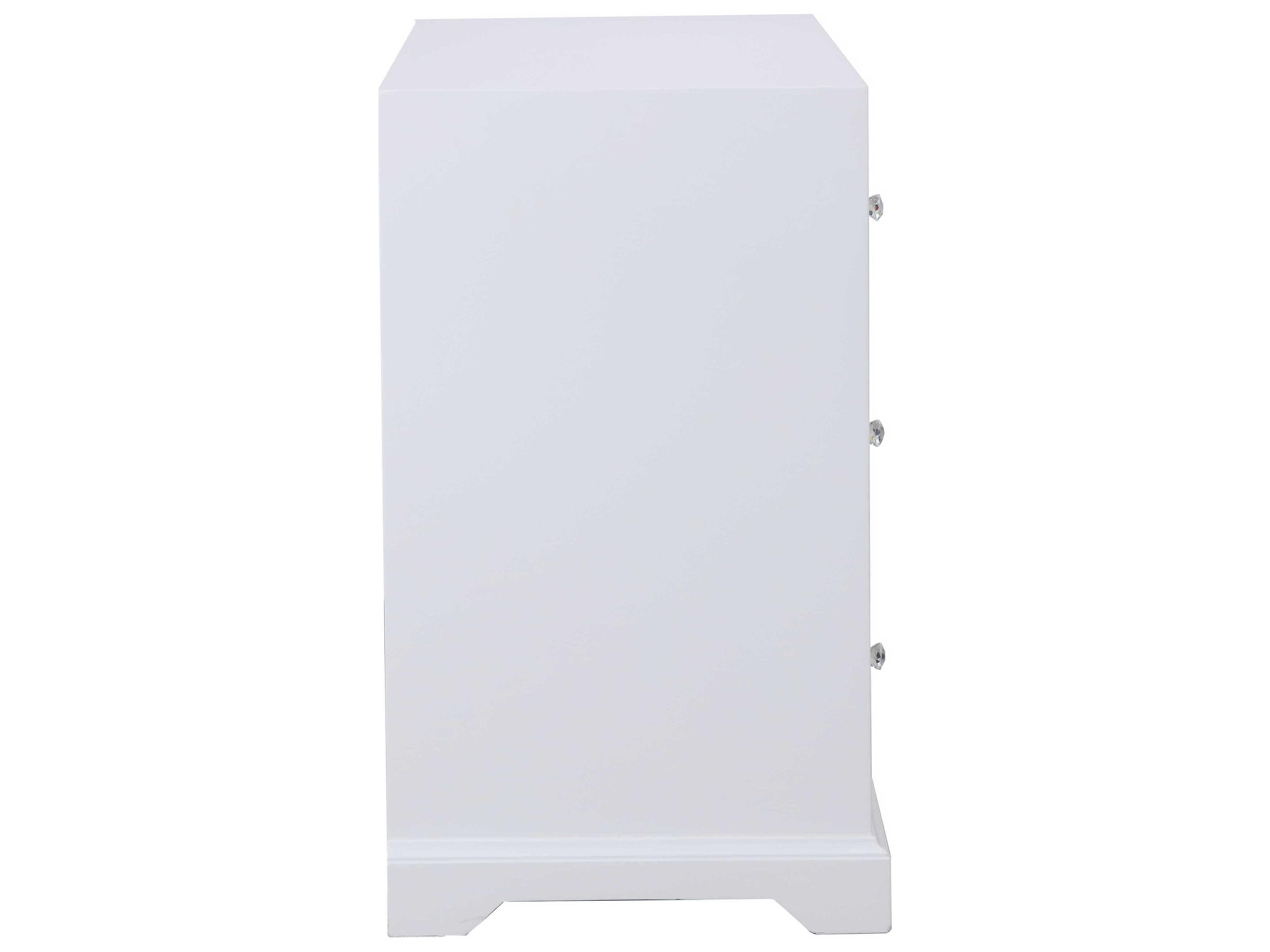 Elegant Lighting Modern 6-Drawers Rubberwood Double Dresser