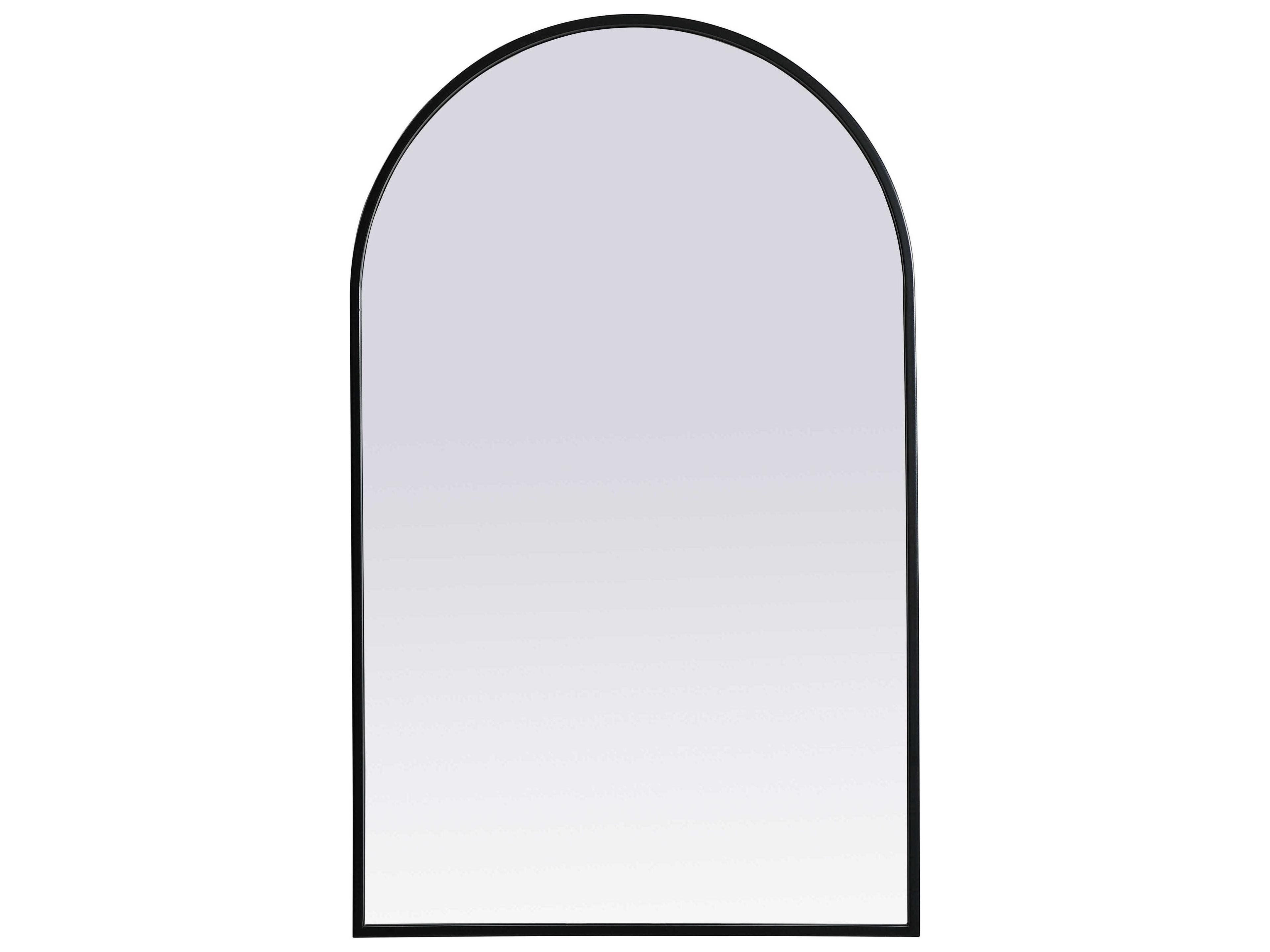 Ayra Black Arch Wall Mirror