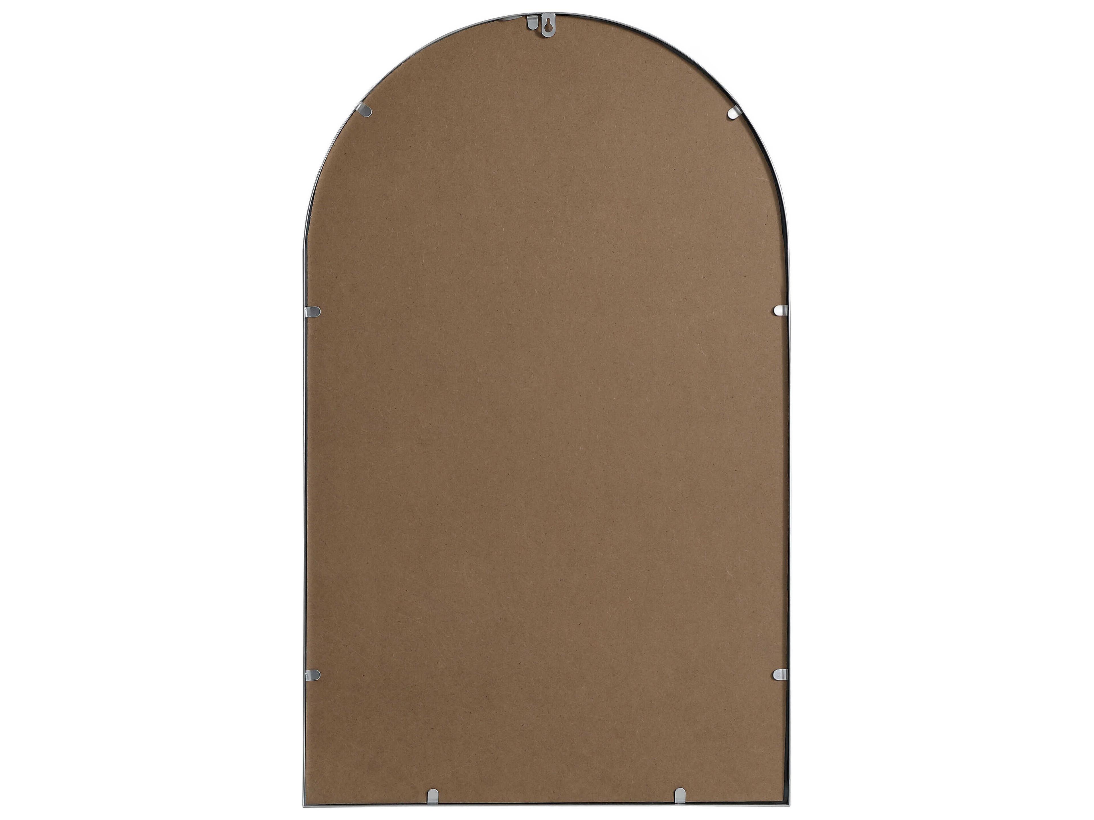 Elegant Lighting Ayra Silver Arch Wall Mirror