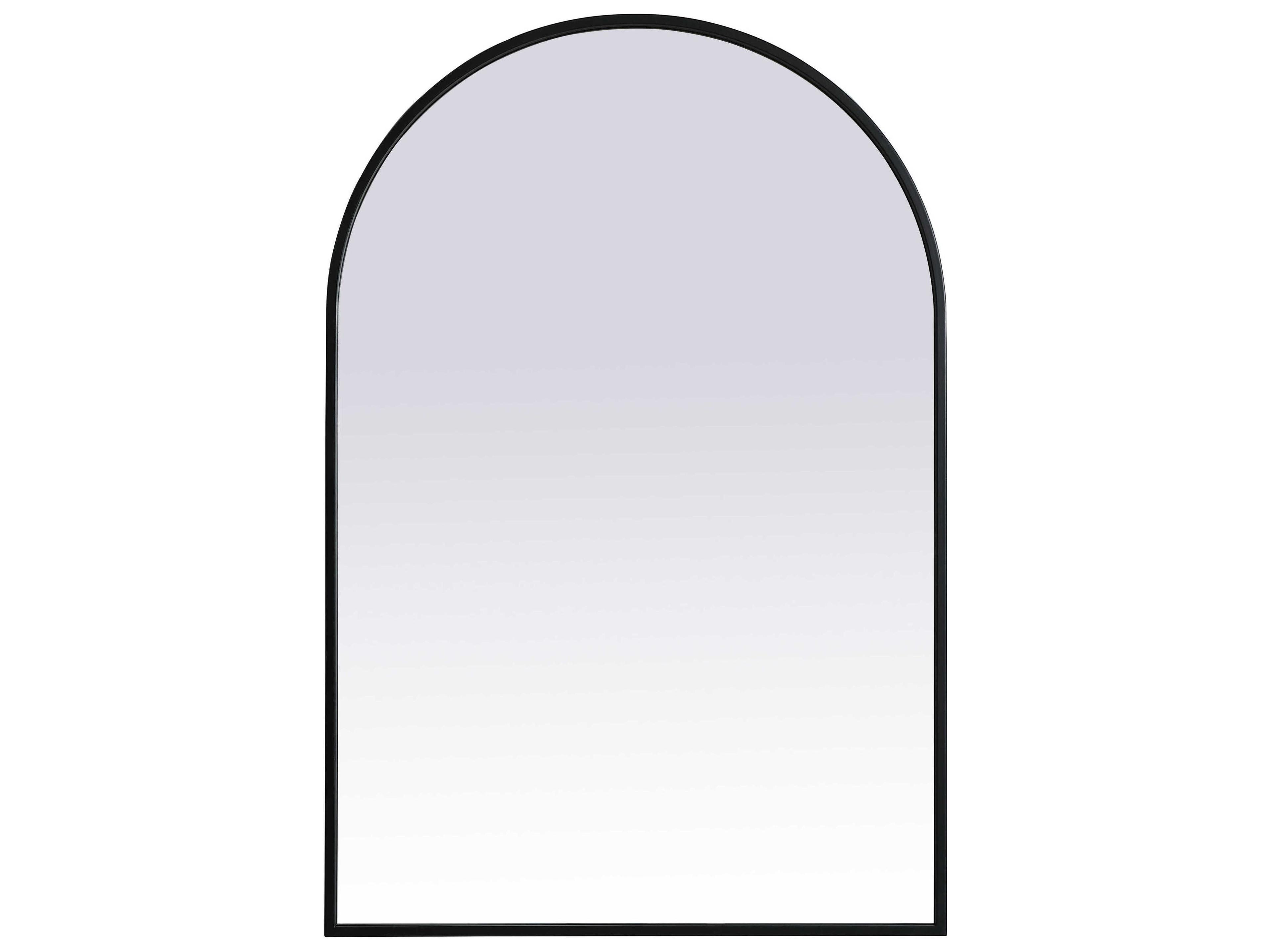 Ayra Black Arch Wall Mirror