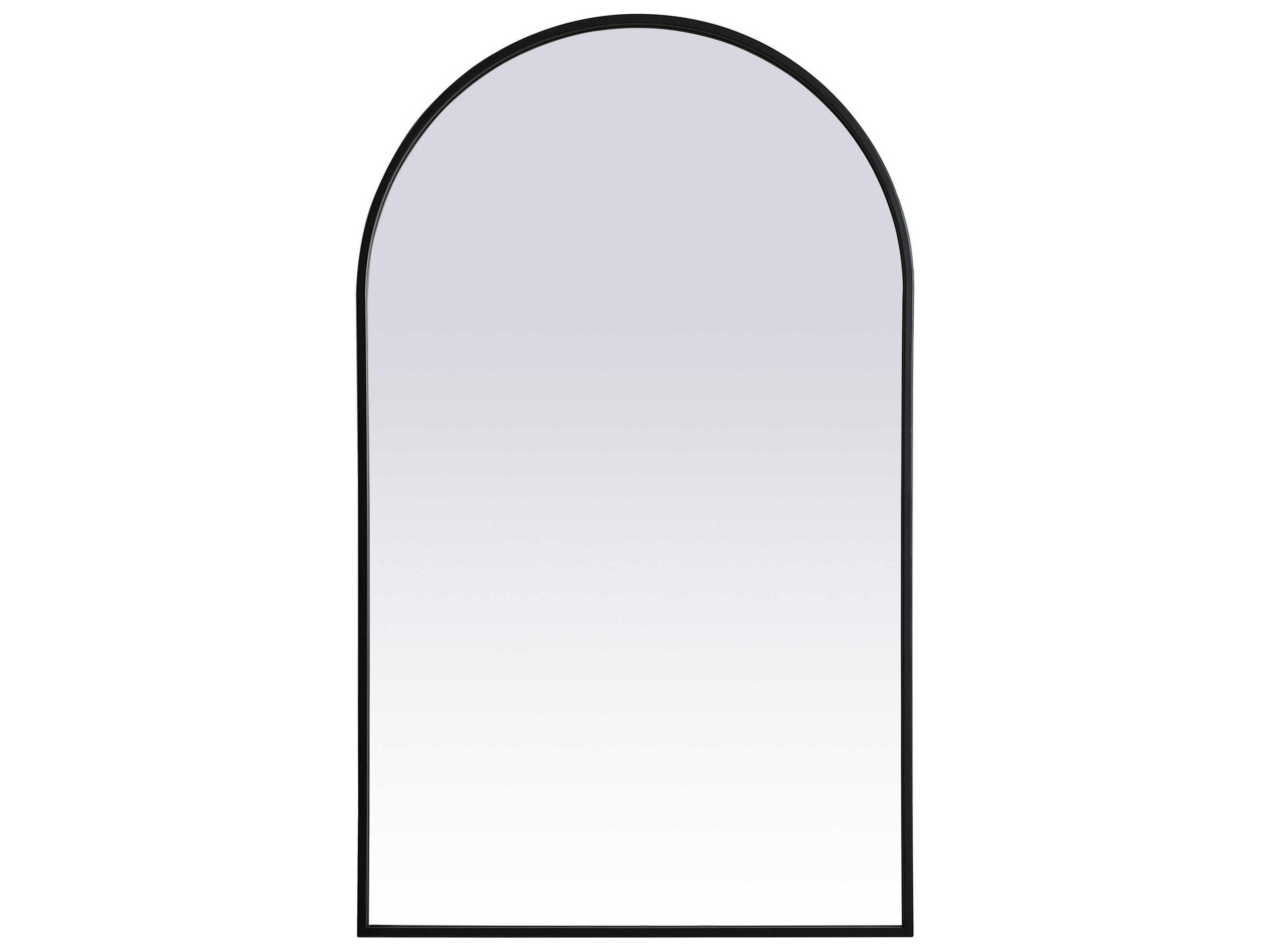 Ayra Black Arch Wall Mirror