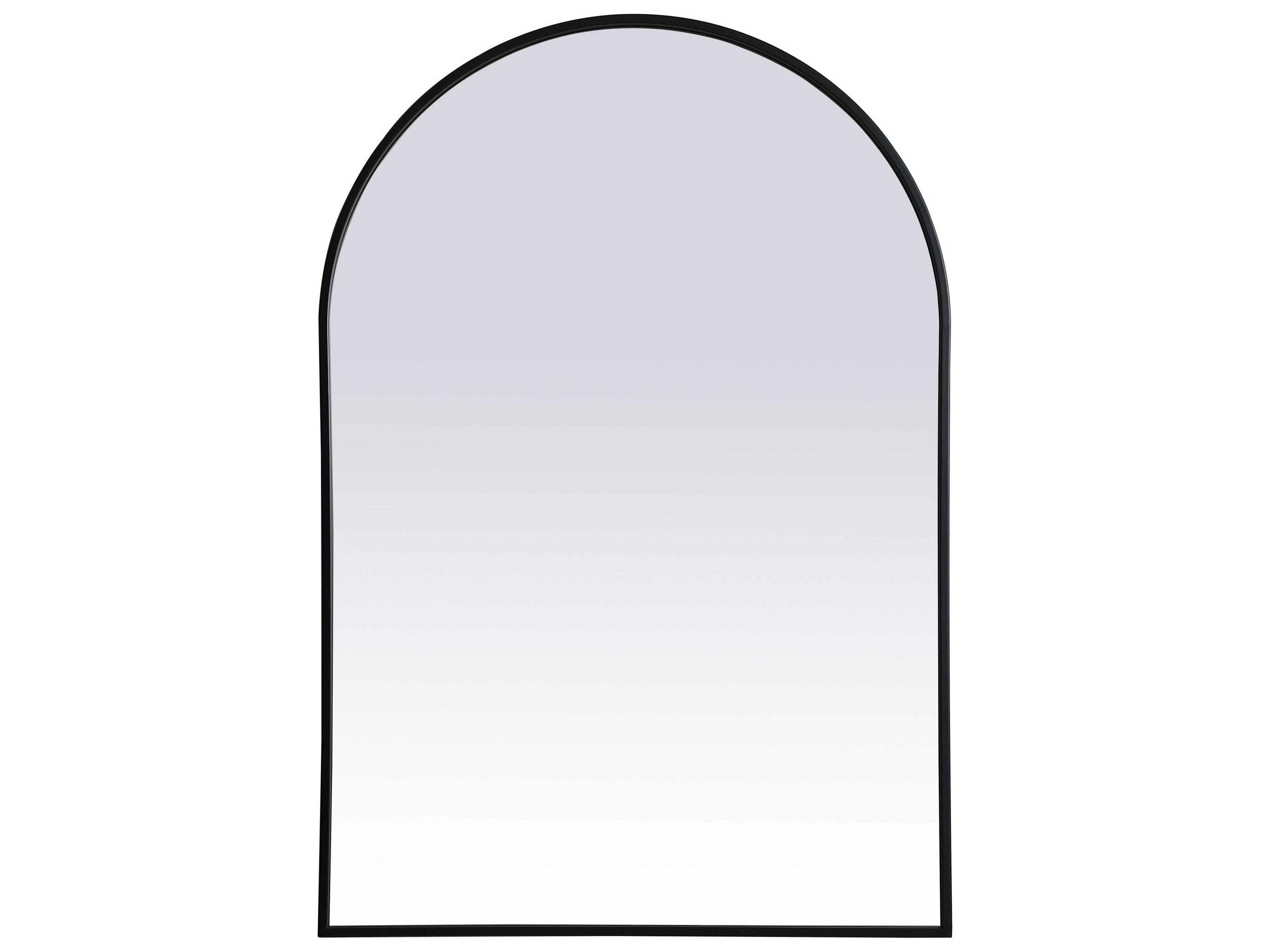 Ayra Black Arch Wall Mirror