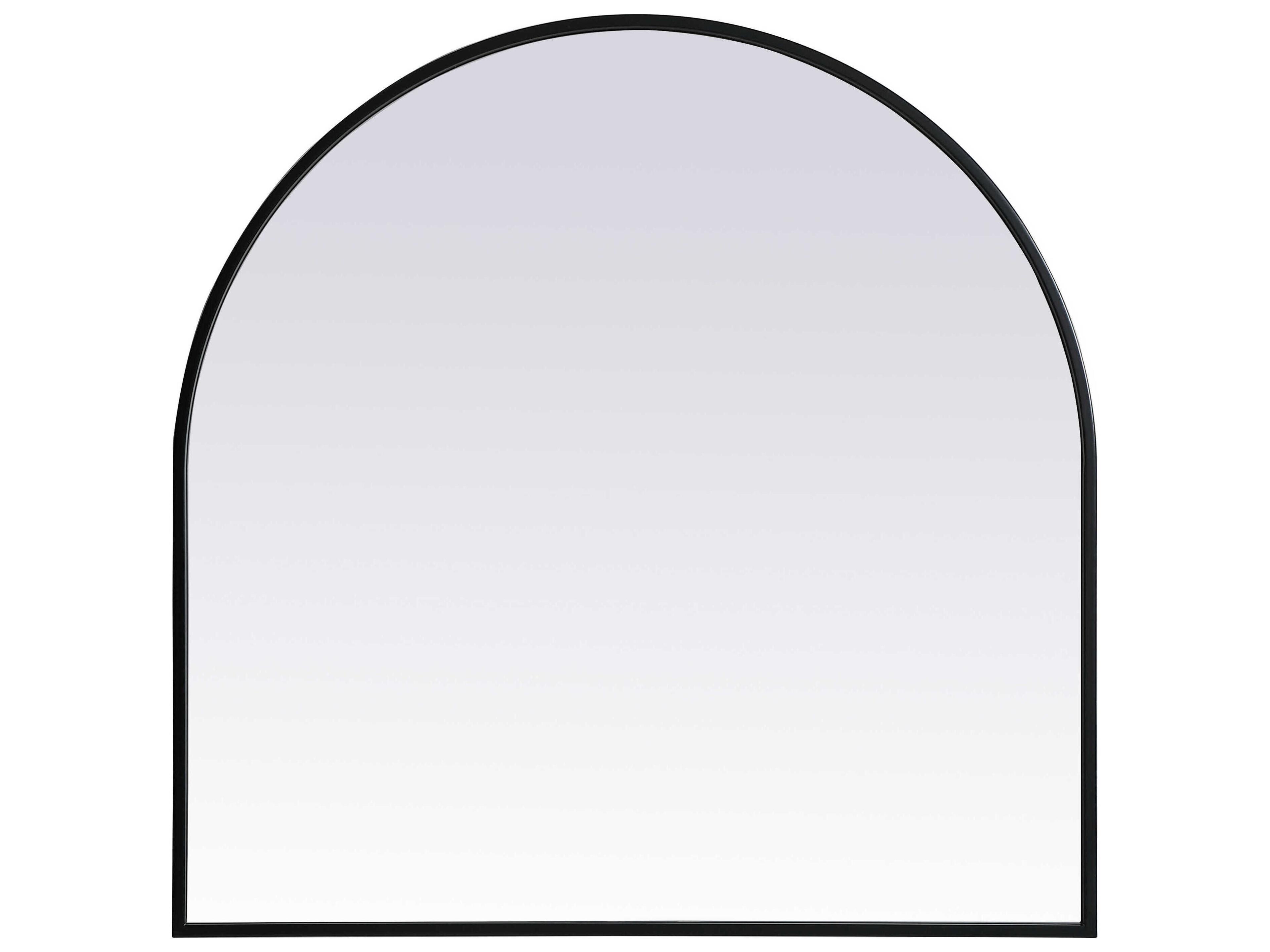 Ayra Black Arch Wall Mirror