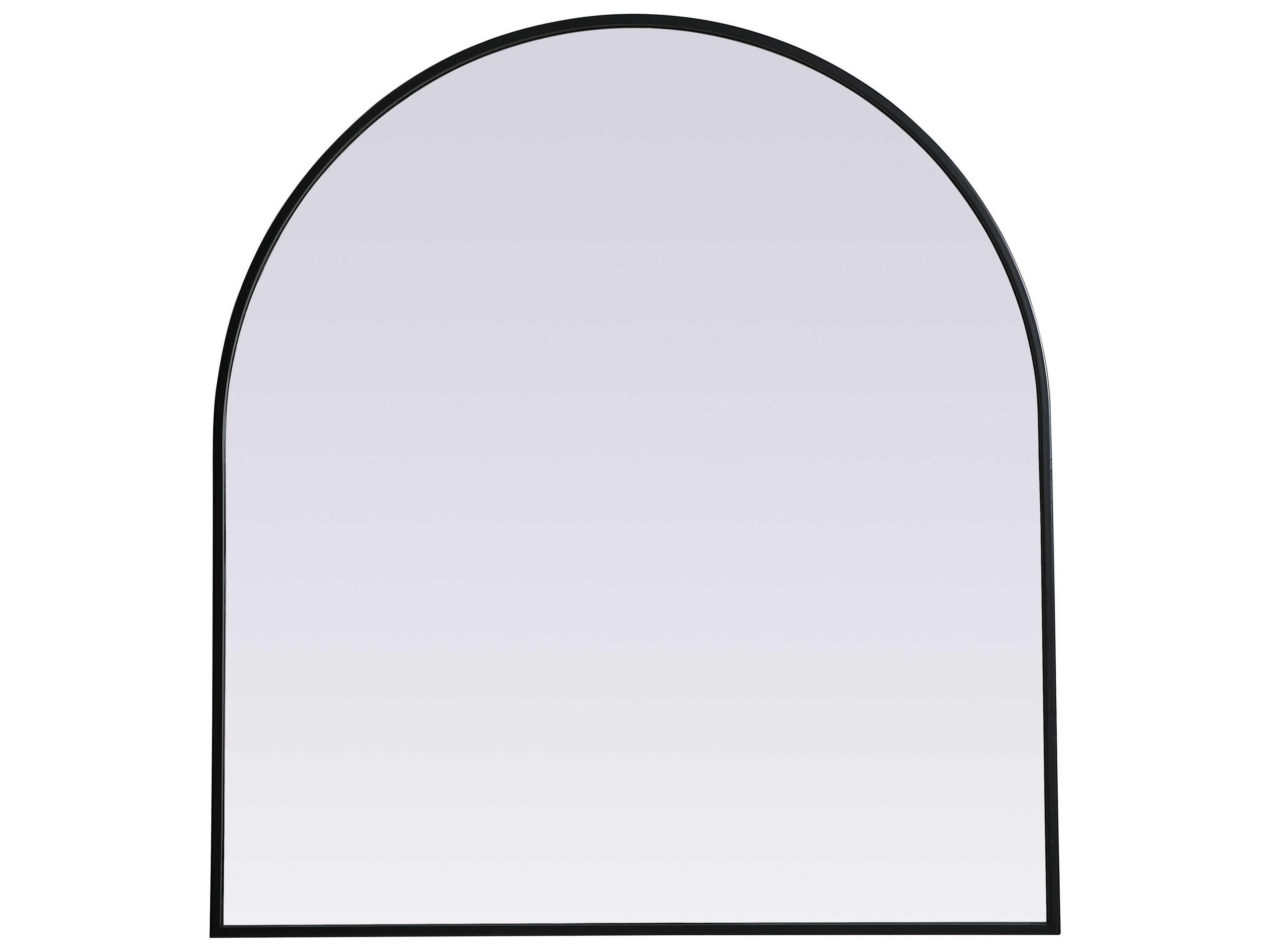 Ayra Black Arch Wall Mirror