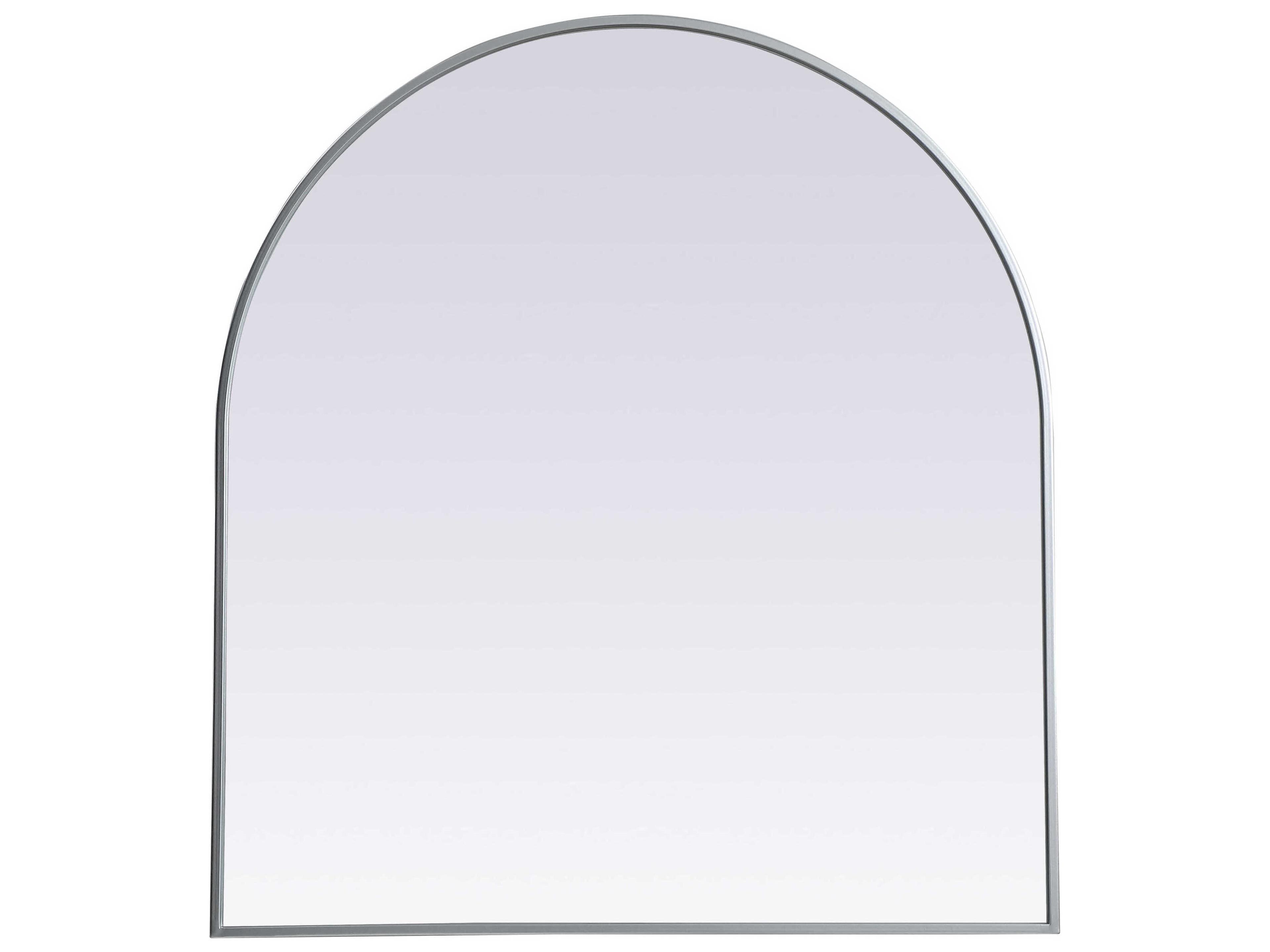 Ayra Silver Arch Wall Mirror