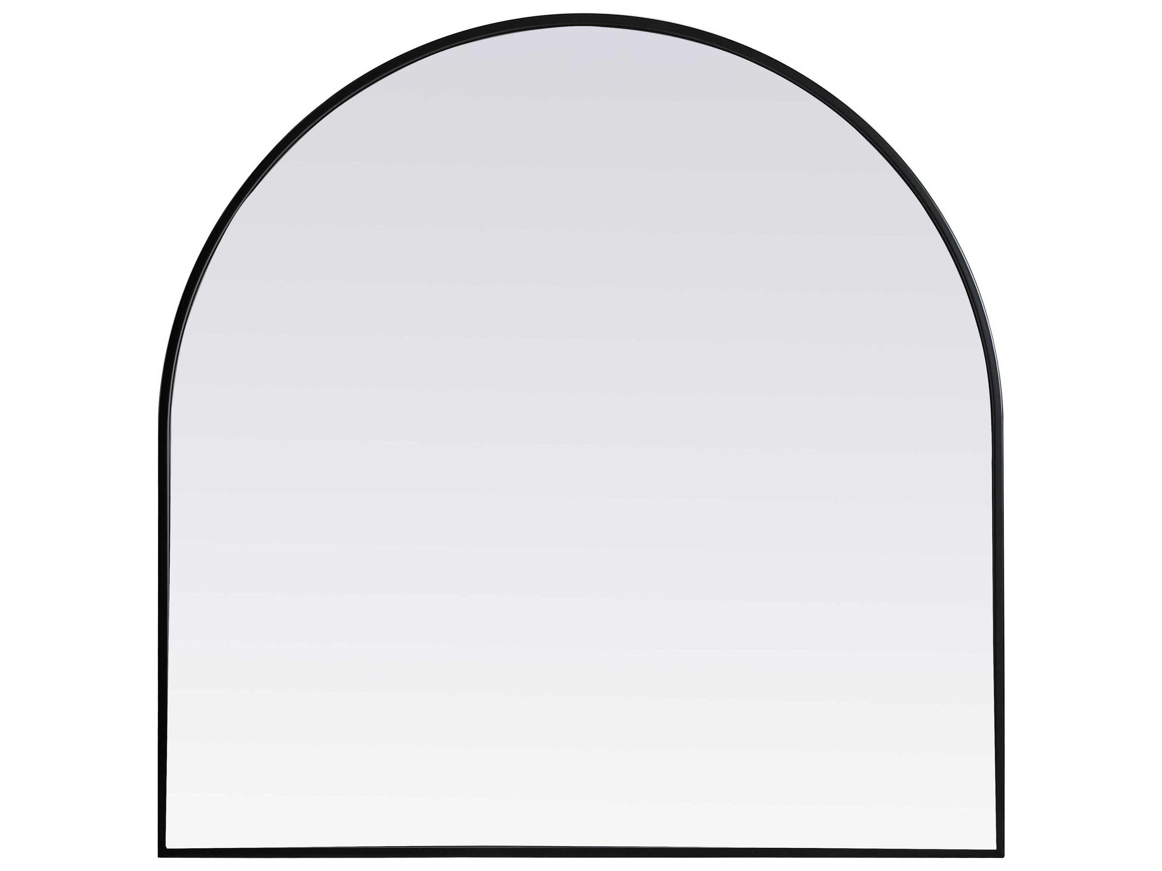 Ayra Black Arch Wall Mirror