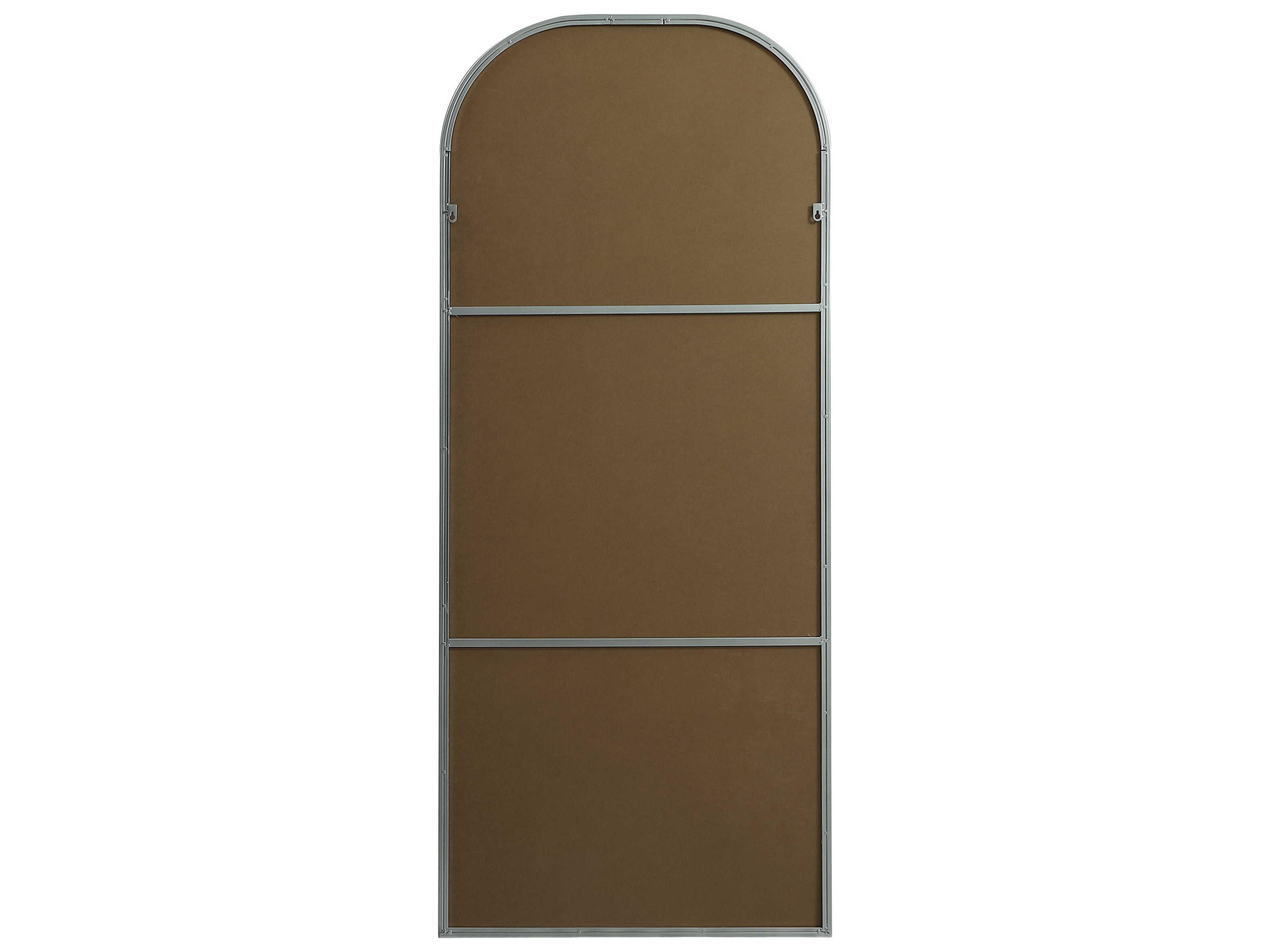 Elegant Lighting Blaire Silver Arch Floor Mirror