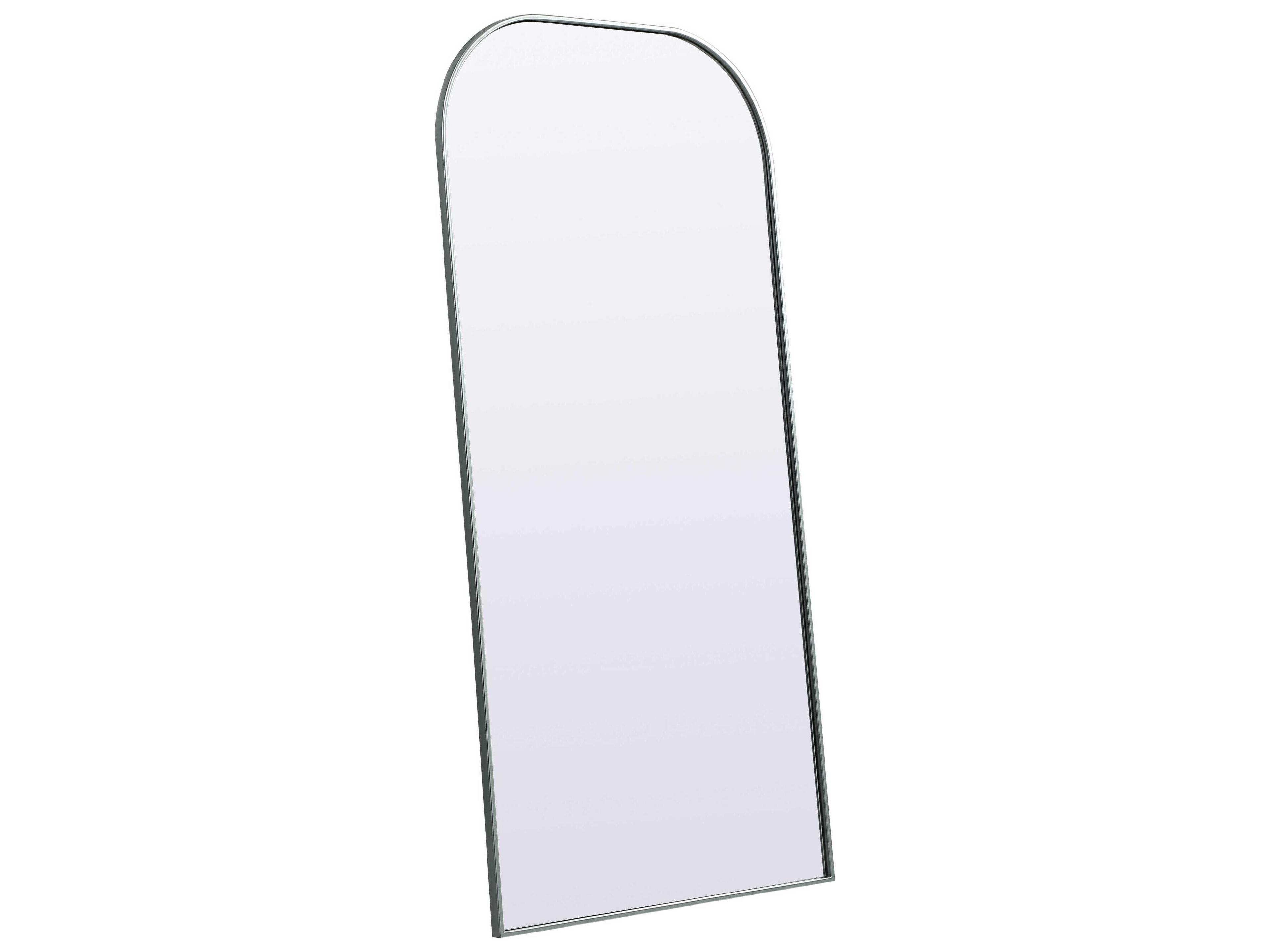Elegant Lighting Blaire Silver Arch Floor Mirror