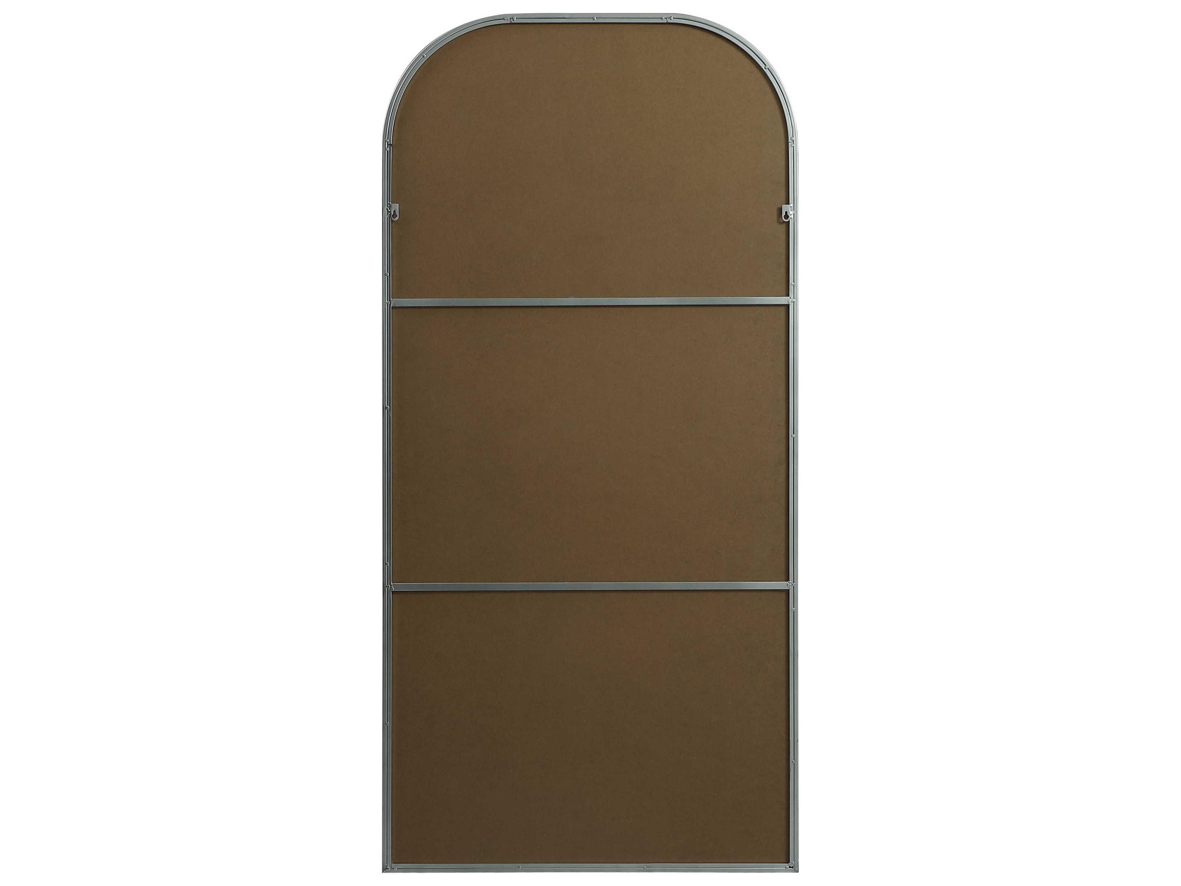 Elegant Lighting Blaire Silver Arch Floor Mirror