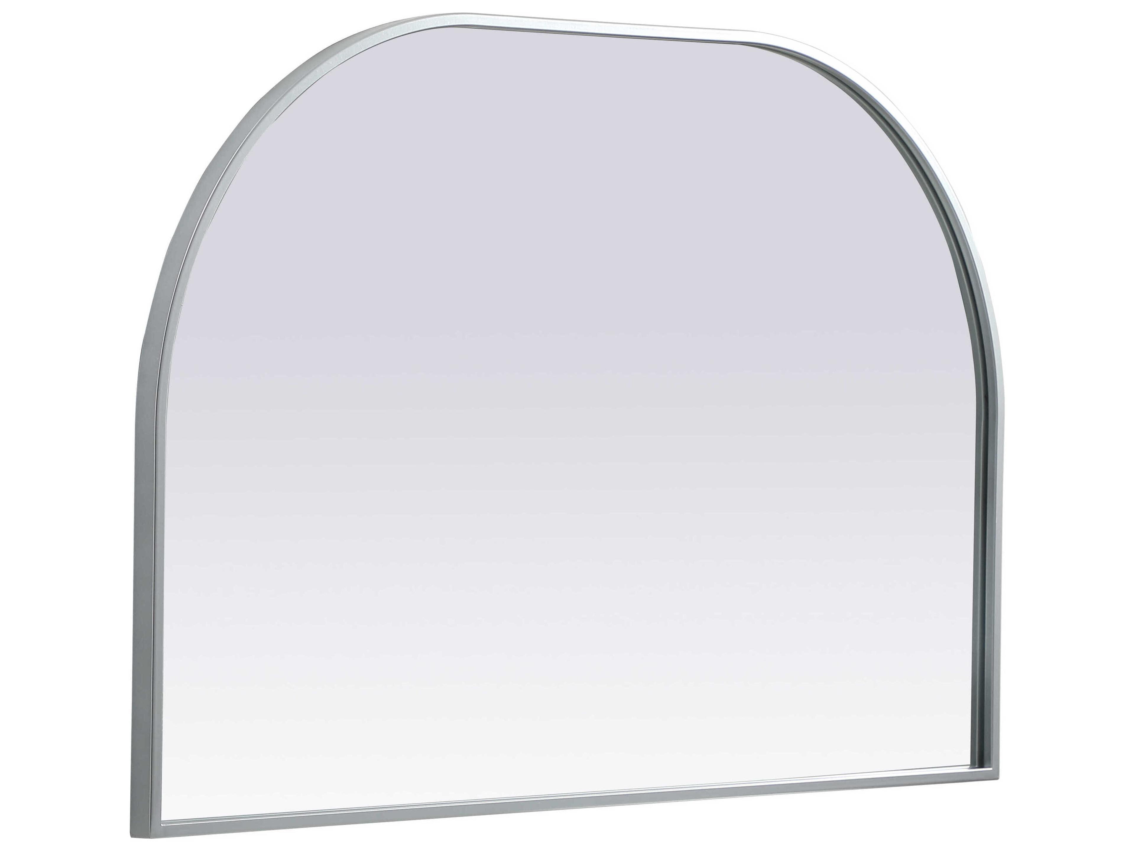 Elegant Lighting Blaire Silver Arch Wall Mirror