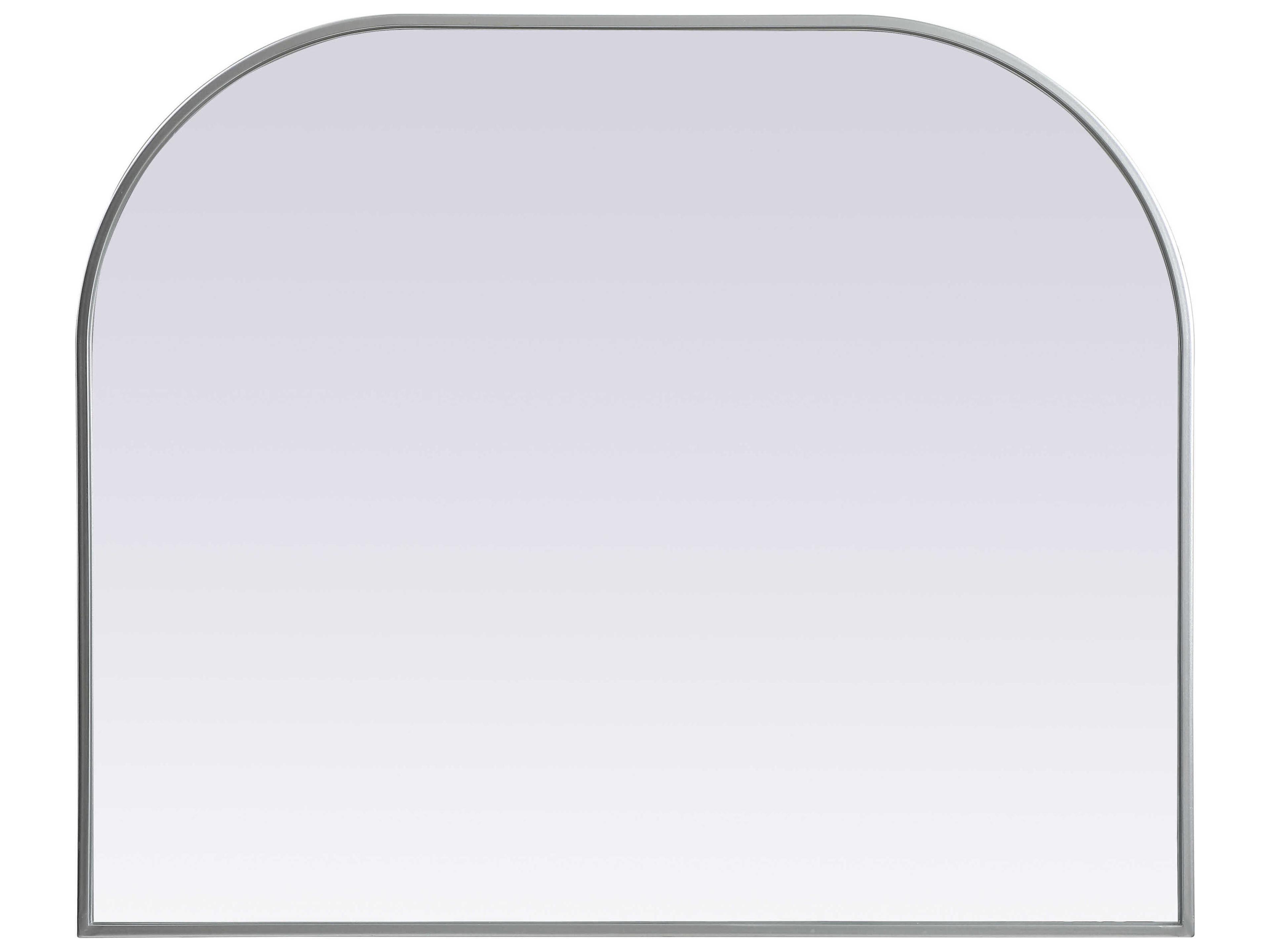 Elegant Lighting Blaire Silver Arch Wall Mirror