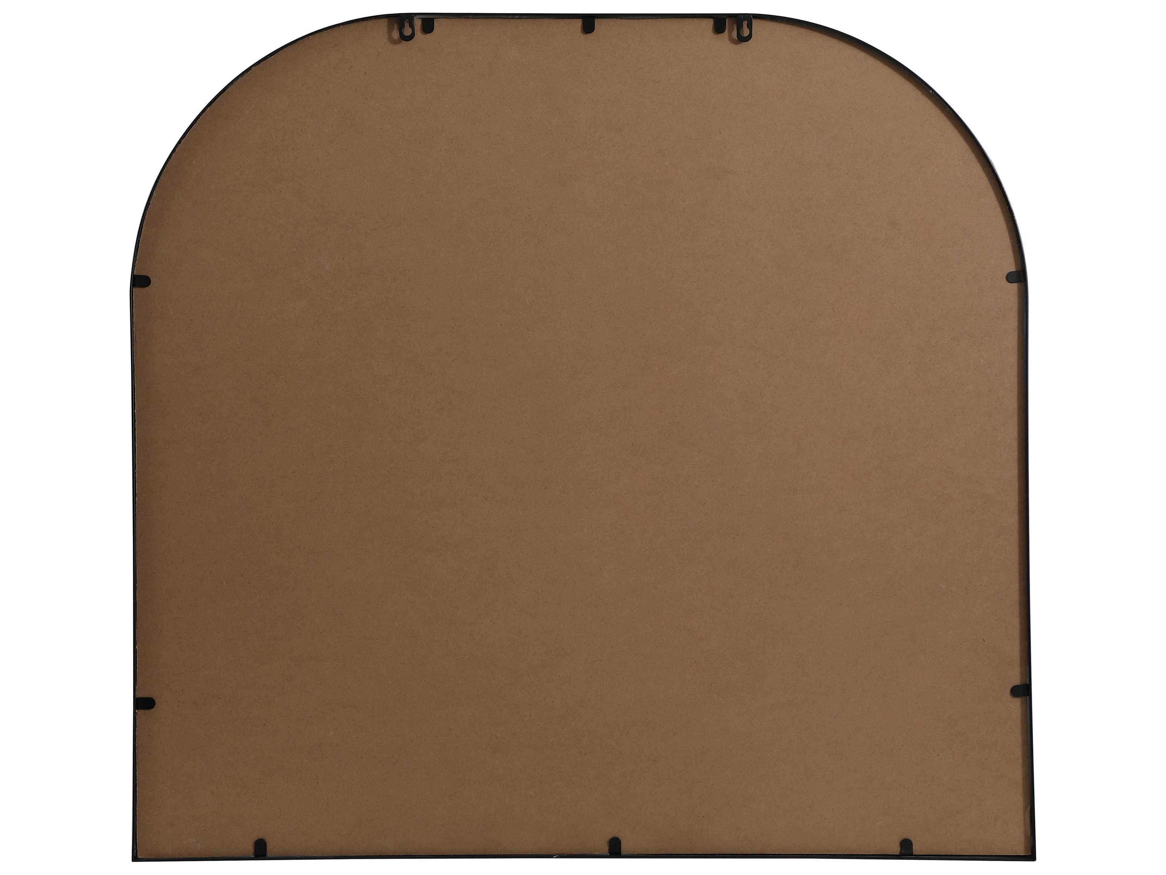 Elegant Lighting Blaire Black Arch Wall Mirror