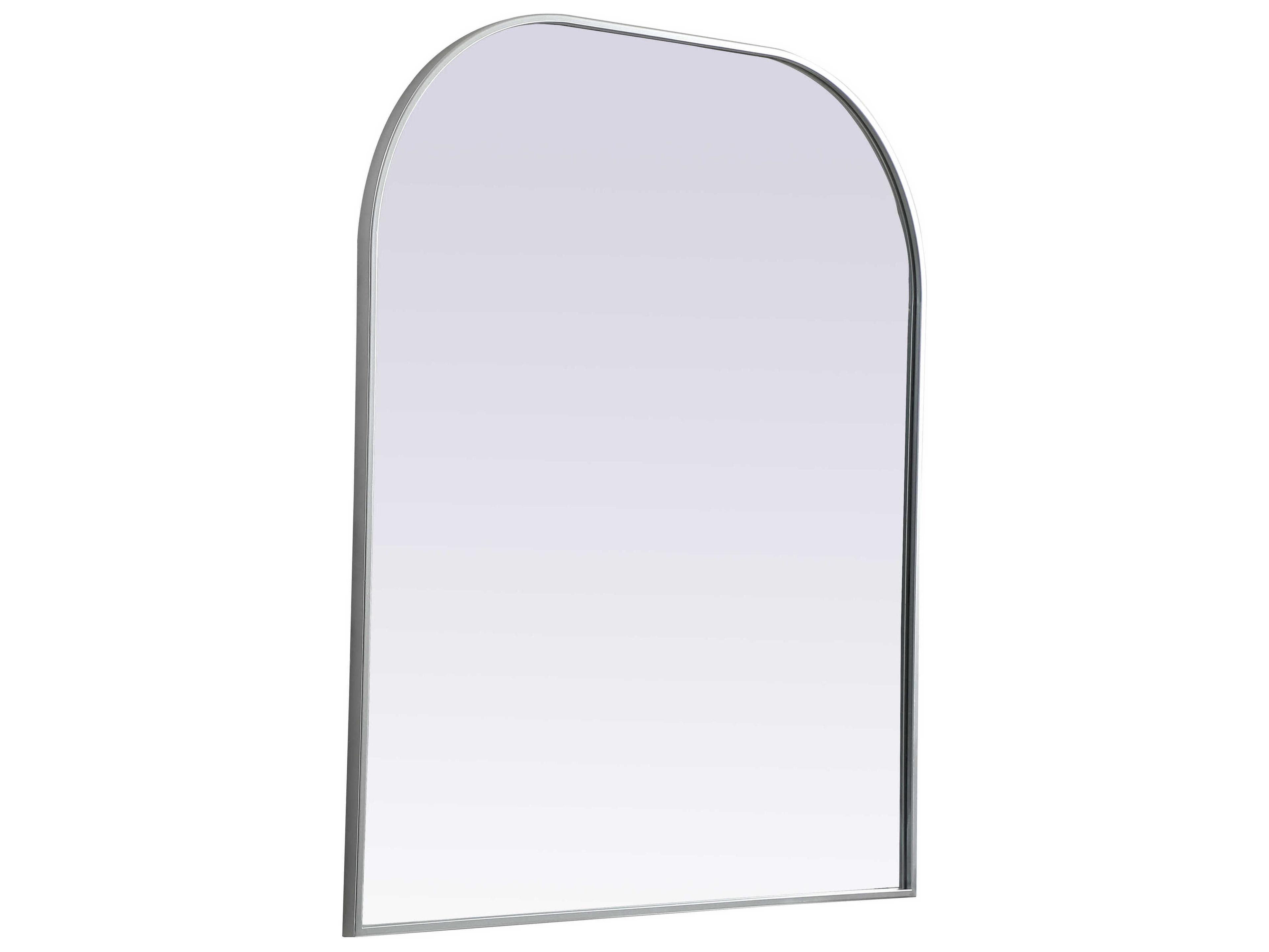 Elegant Lighting Blaire Silver Arch Wall Mirror