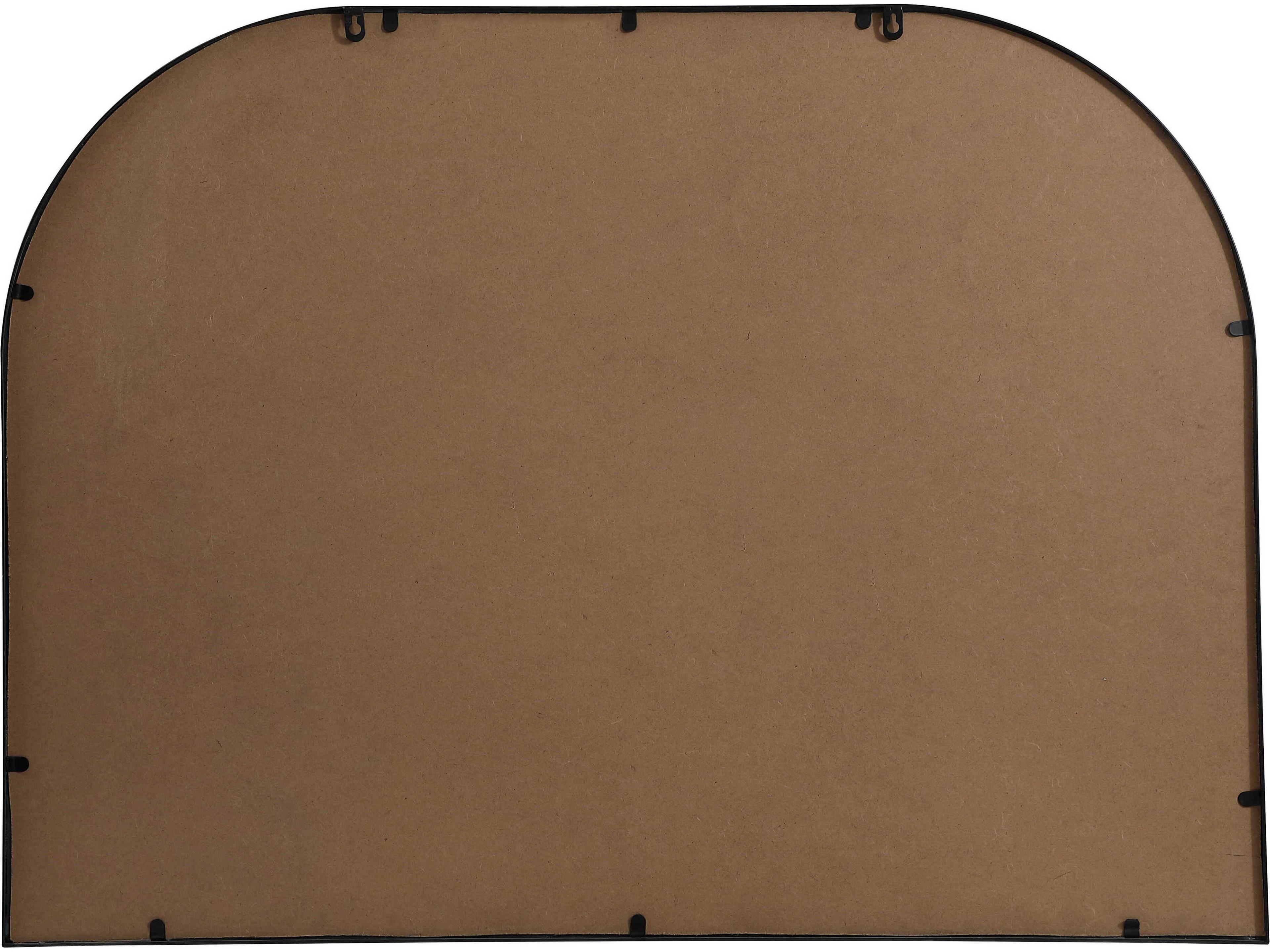 Elegant Lighting Blaire Black Arch Wall Mirror