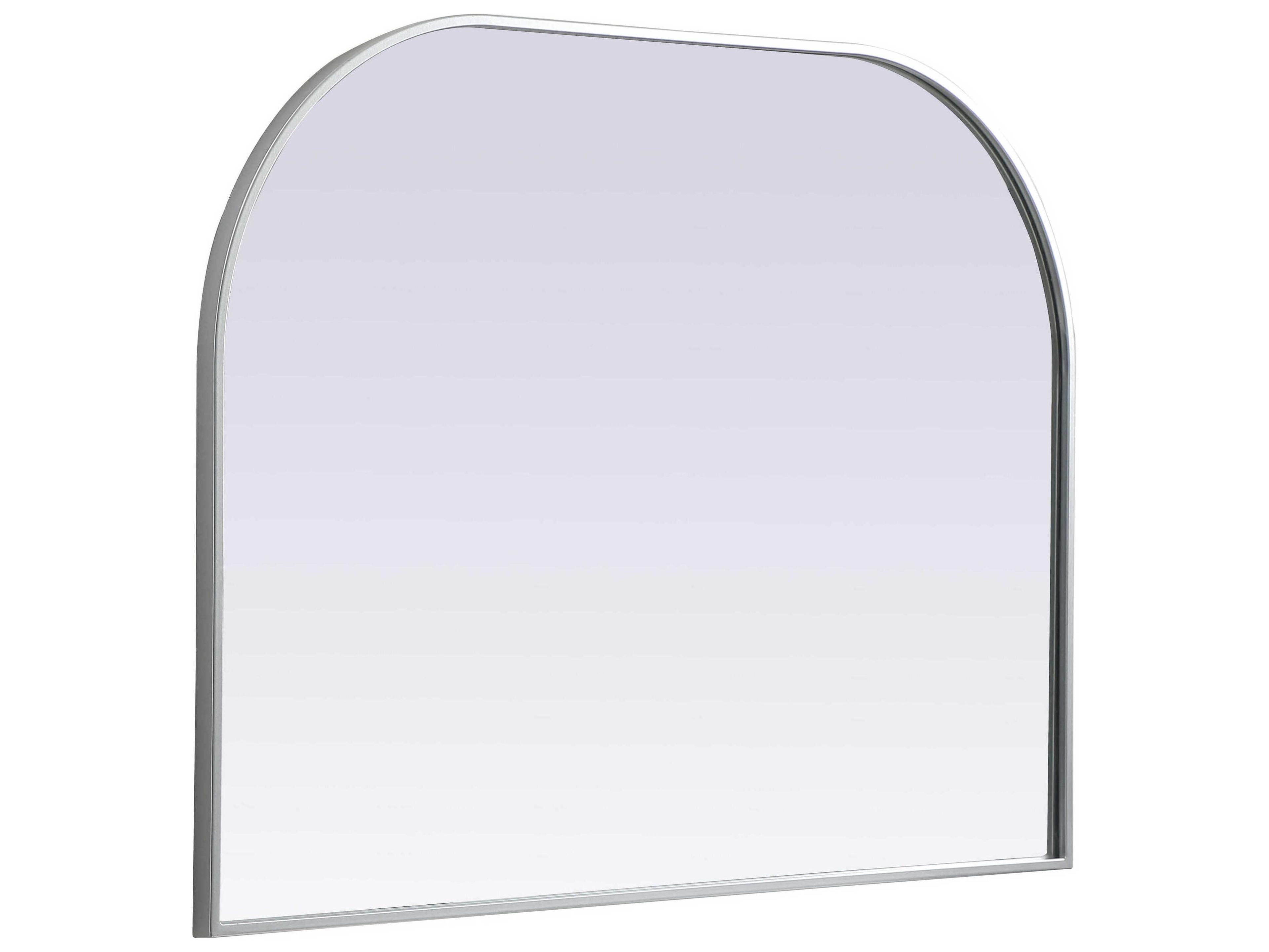 Elegant Lighting Blaire Silver Arch Wall Mirror