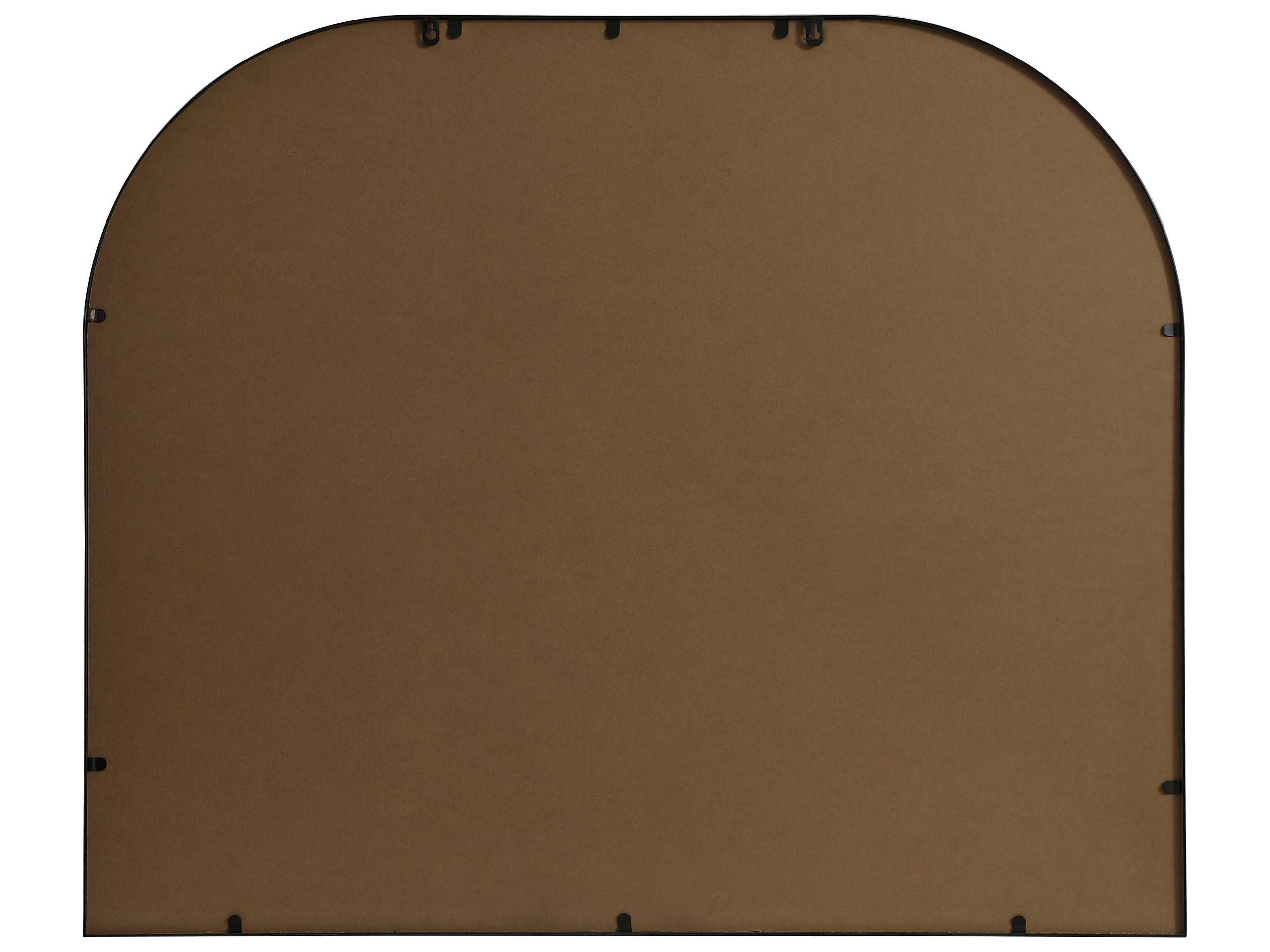 Elegant Lighting Blaire Black Arch Wall Mirror