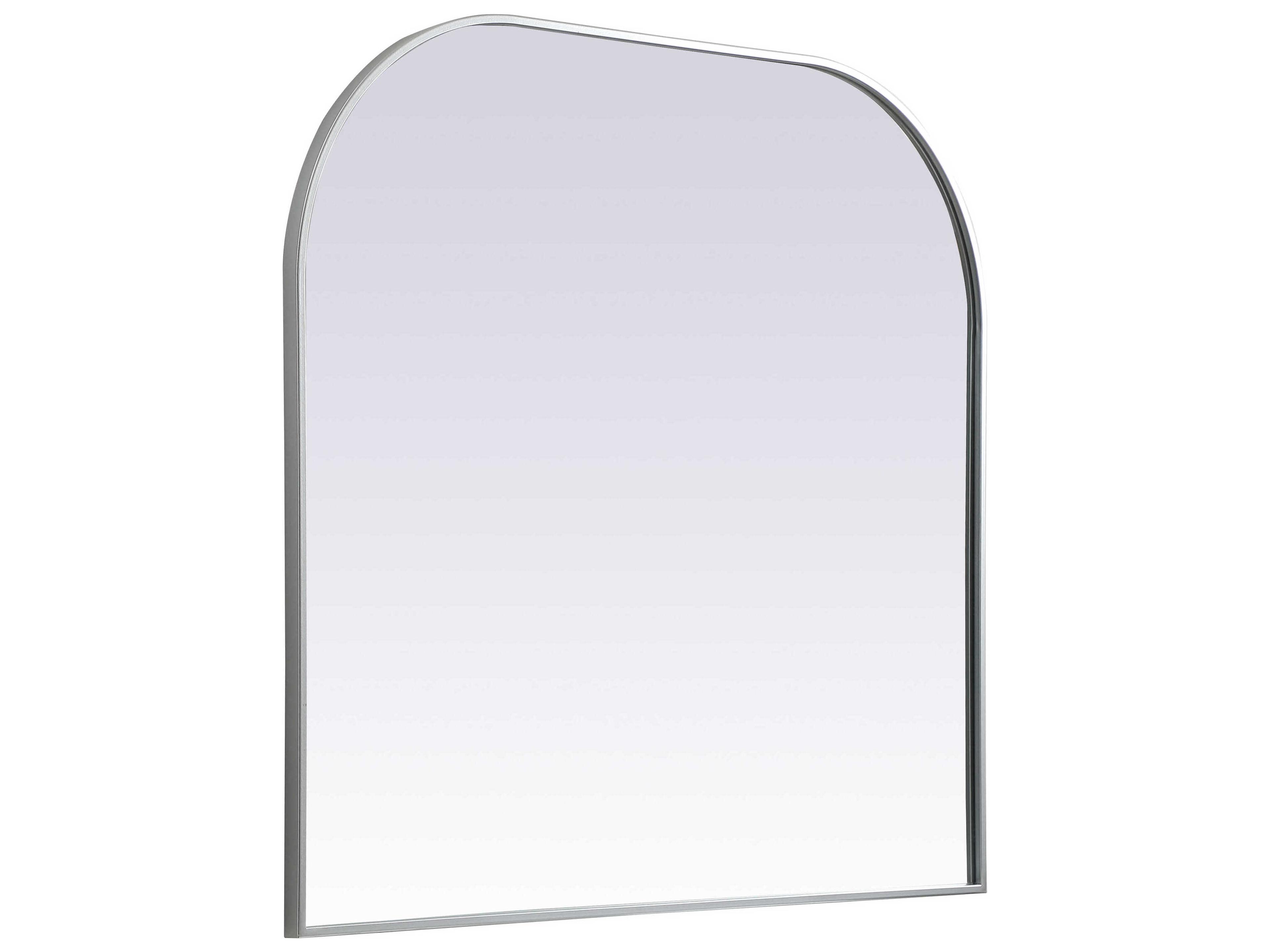 Elegant Lighting Blaire Silver Arch Wall Mirror