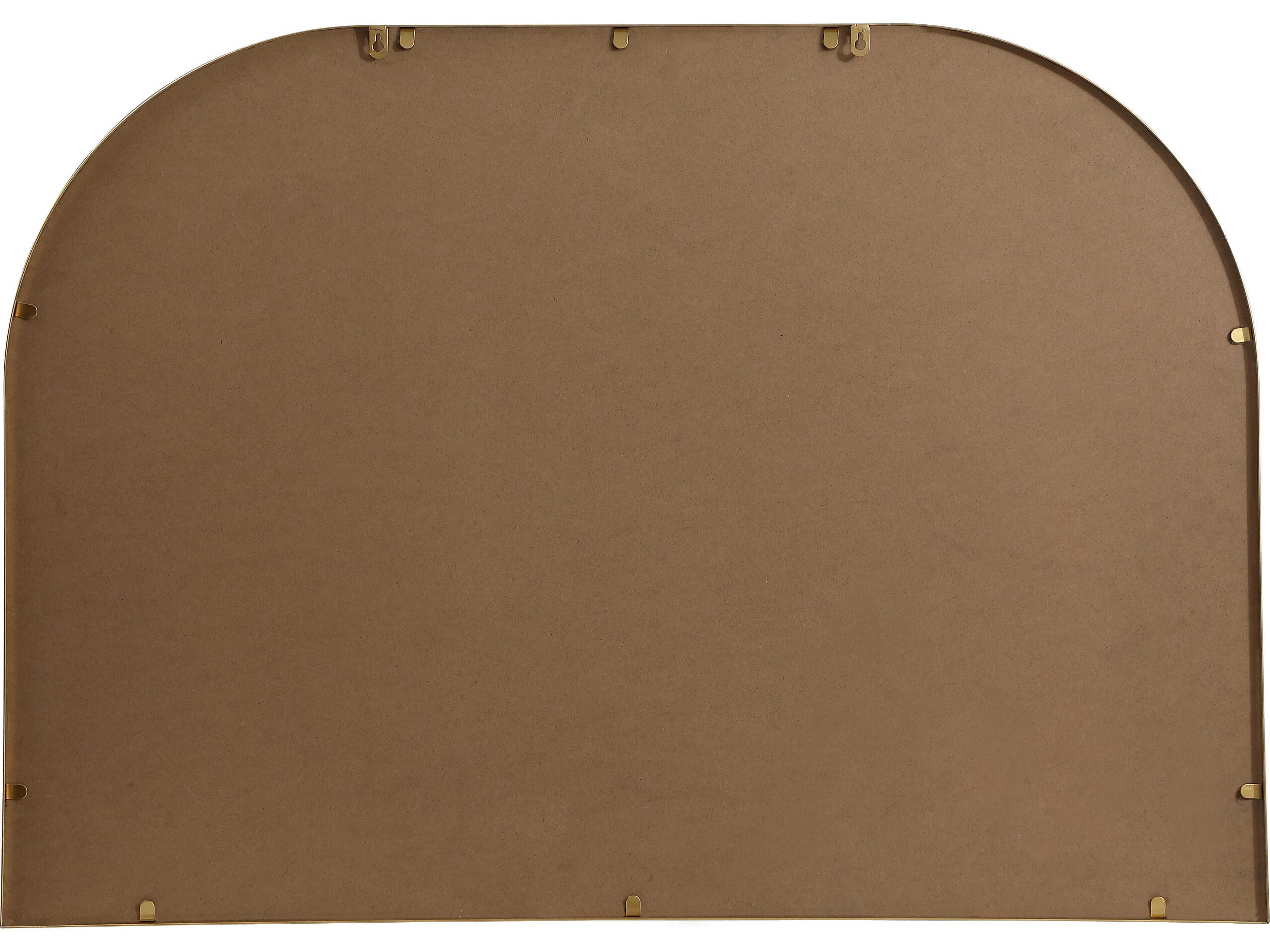 Elegant Lighting Blaire Brass Arch Wall Mirror