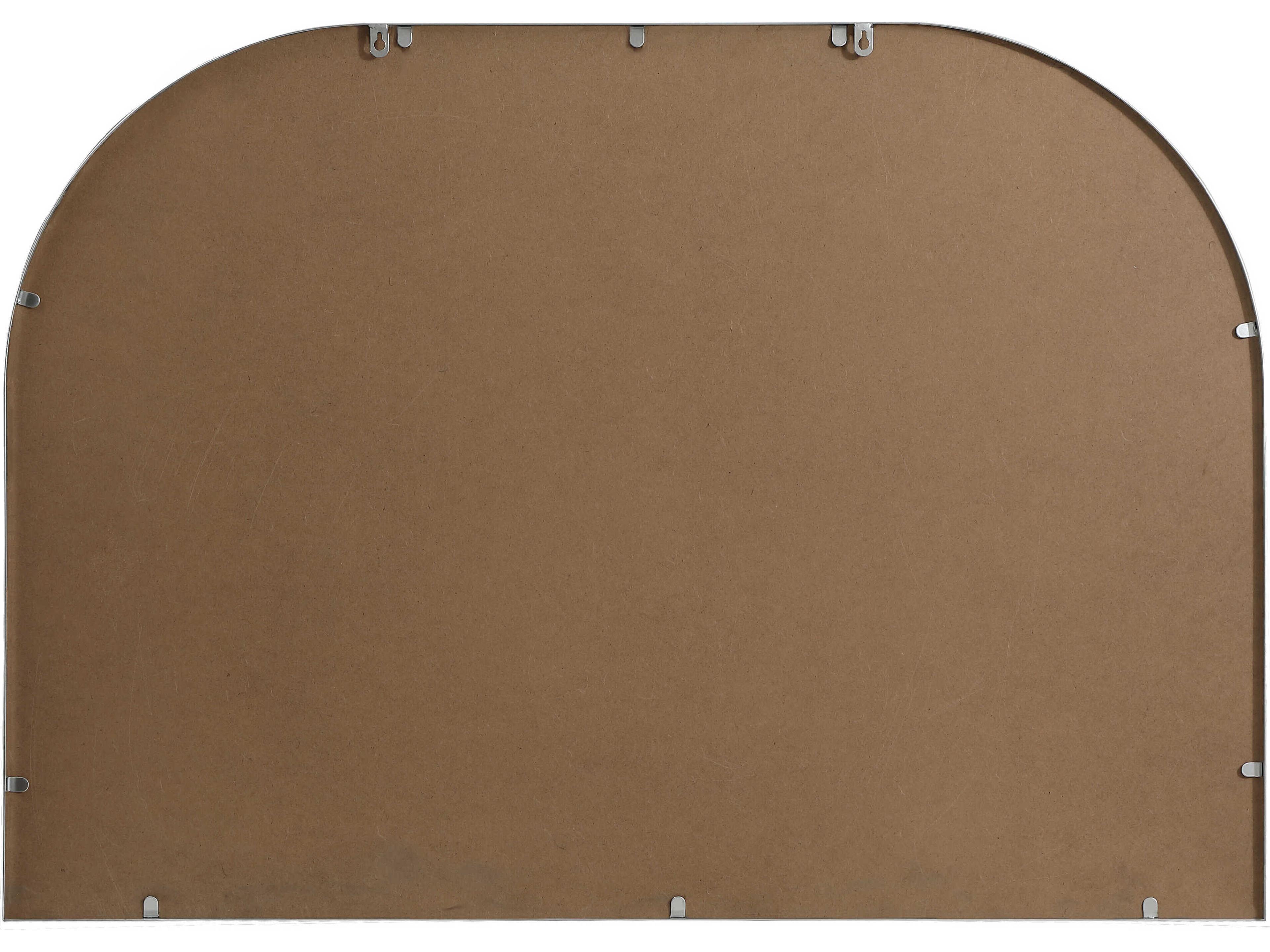 Elegant Lighting Blaire Silver Arch Wall Mirror